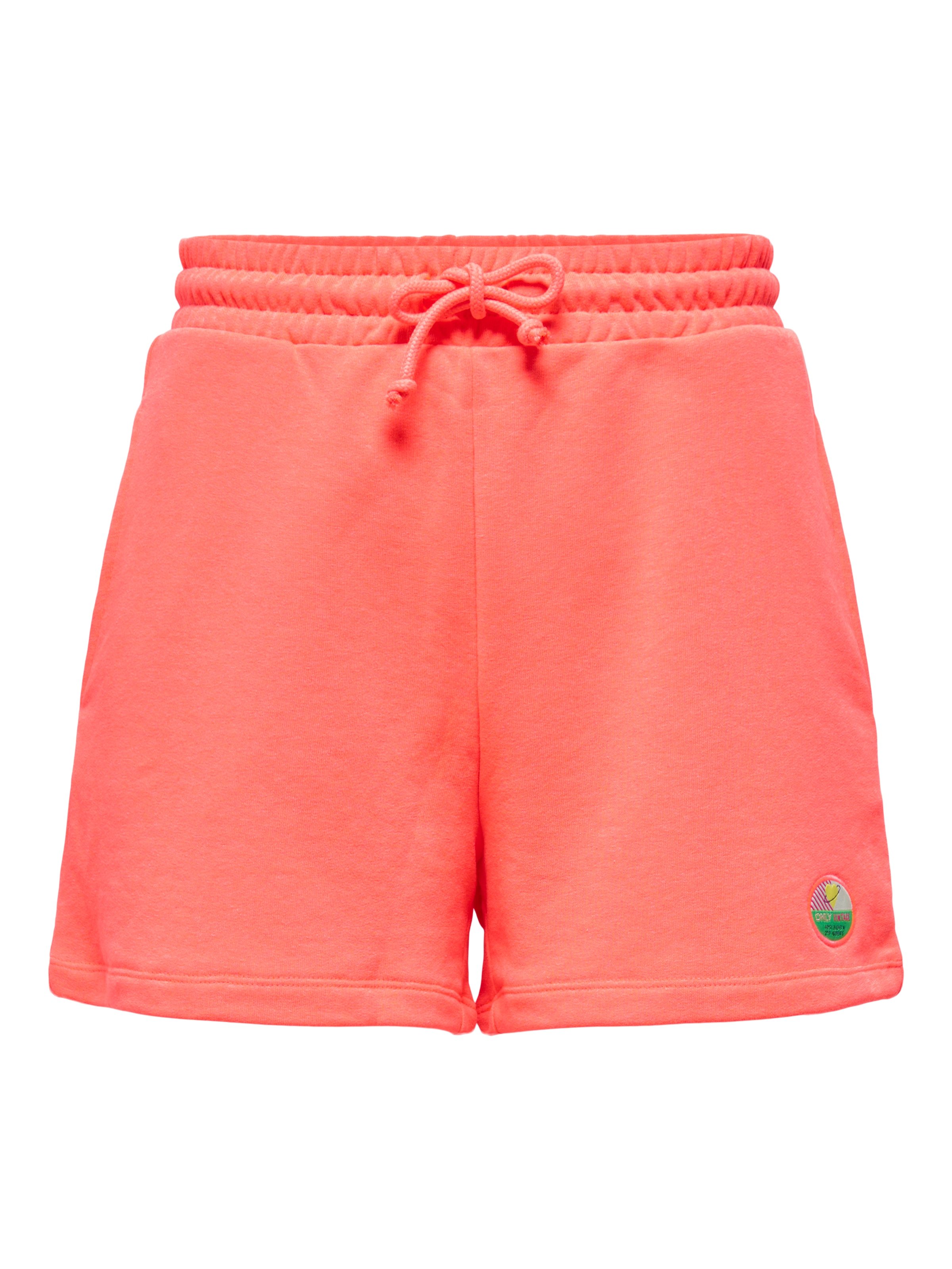 ONLY Sweatshorts »ONLMINNA SWEAT SHORTS CS SWT«  mélange de matériaux, coupe régulière