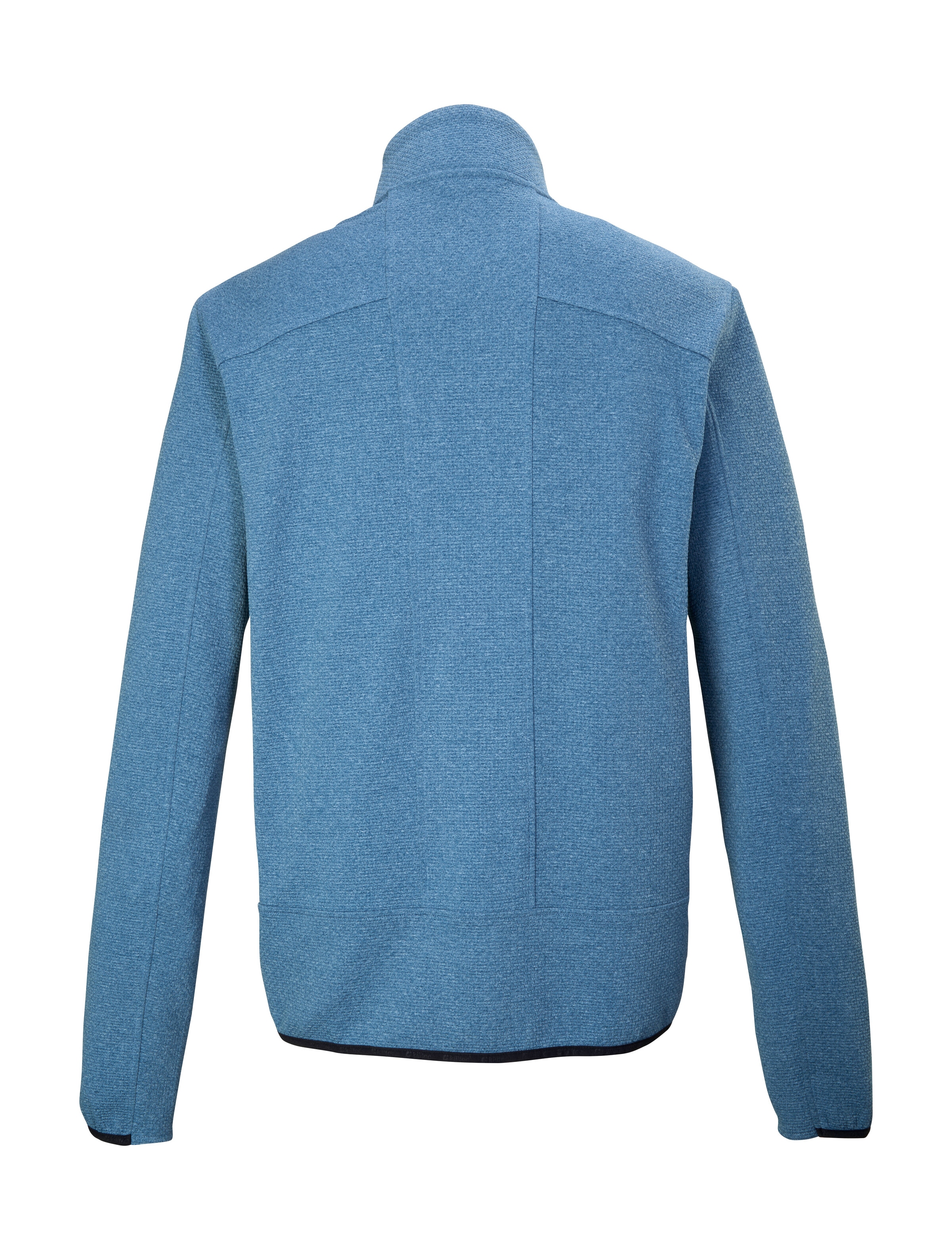 Killtec Strickjacke »KOS 40 MN FLX JCKT« Sportliche Herrenjacke mit farbigen Zippern und Kinnschutz