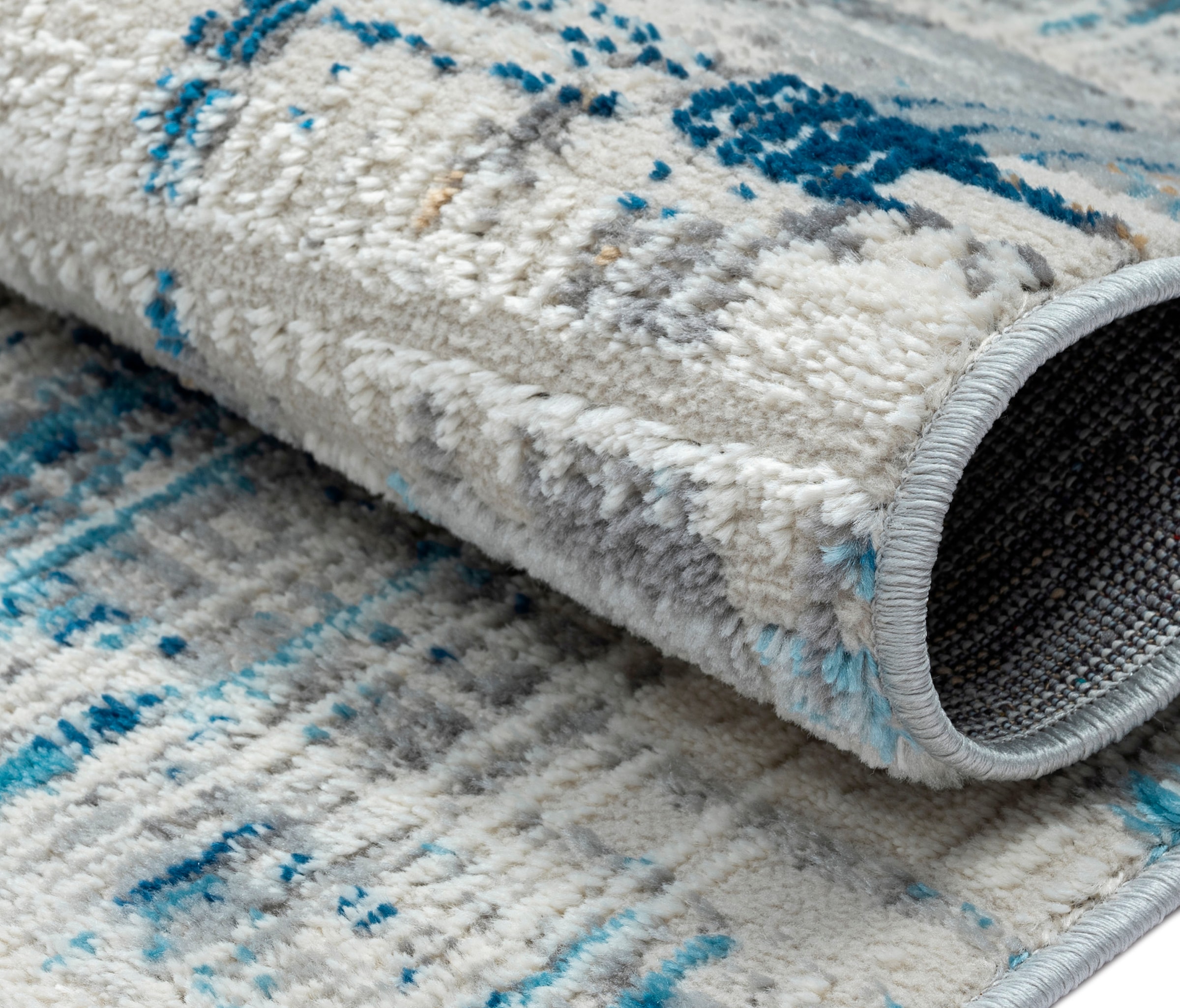 Myflair Möbel & Accessoires Teppich »My Stripes, LAGERRÄUMUNG!« rechteckig 8 mm Höhe Kurzflor, Retro-Design, besonders weich durch Microfaser