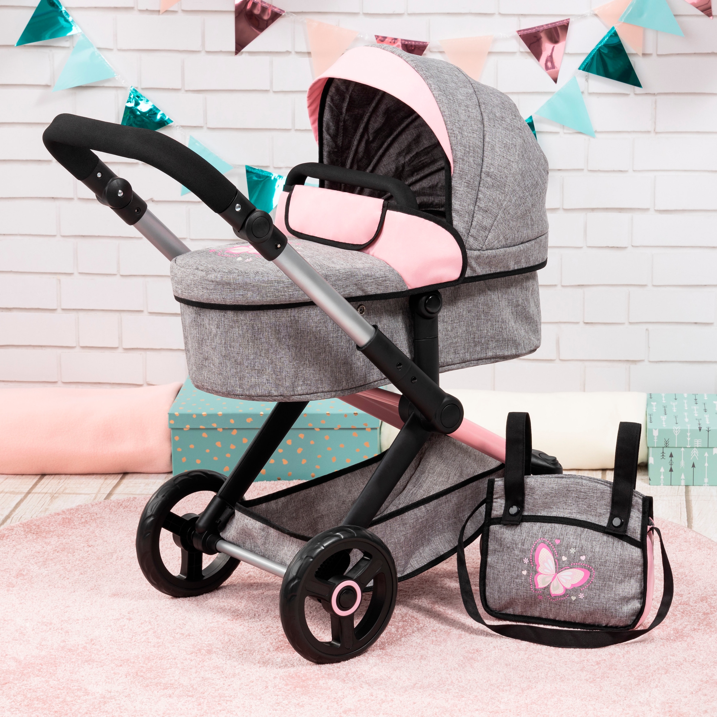 Bayer Kombi-Puppenwagen »Xeo«