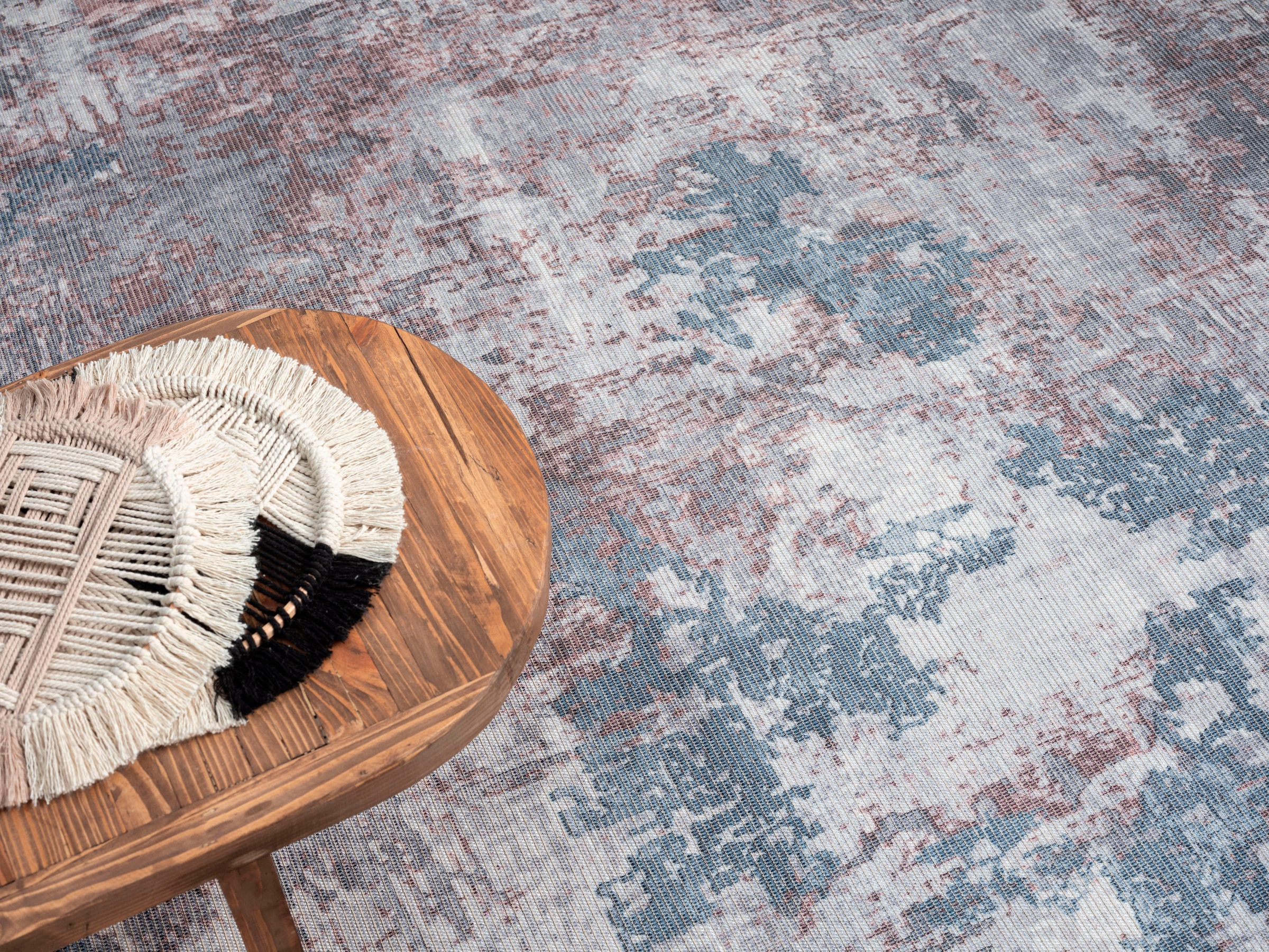 GOODproduct Teppich »Mülenen« rechteckig 10 mm Höhe Kurzflor, modernes Design, waschbar, In- und Outdoor geeignet