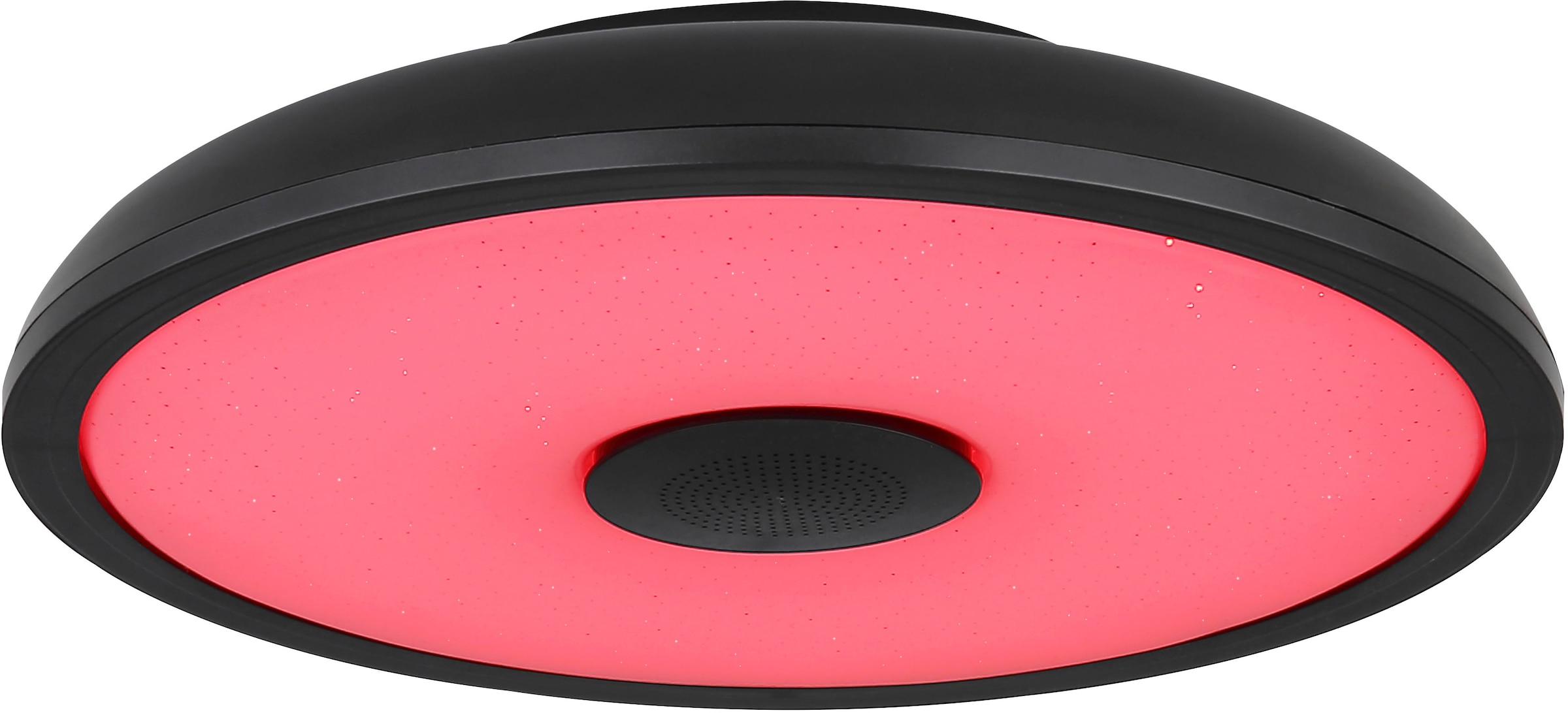 GLOBO LIGHTING LED Deckenleuchte »RAFFY« LED-Modul 1 Stk. warmweiss - kaltweiss Farbwechsel Rot-Grün-Blau, Lautsprecherfunktion