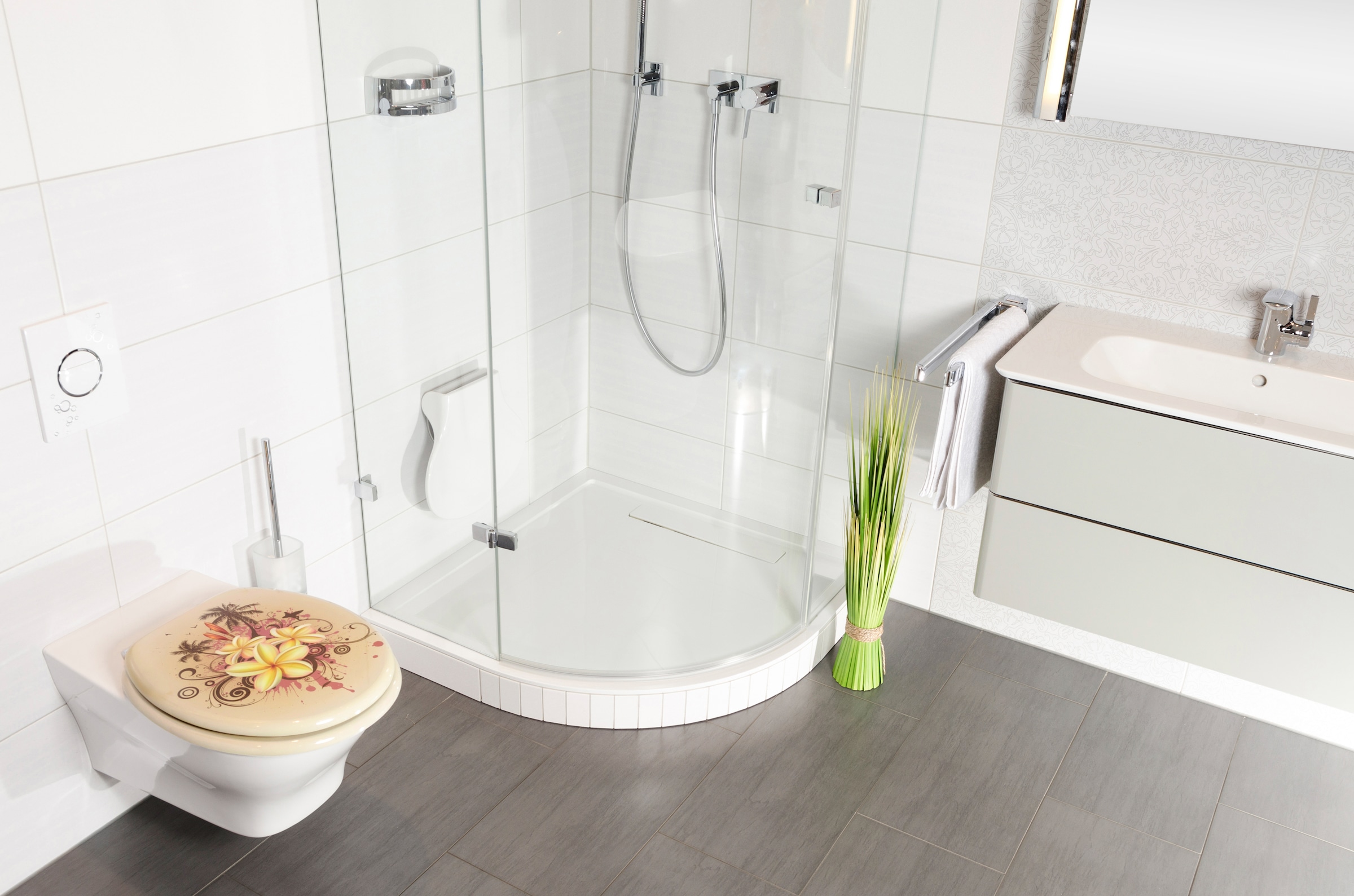 Sanilo Siège de WC »Tropical« mit Absenkautomatik