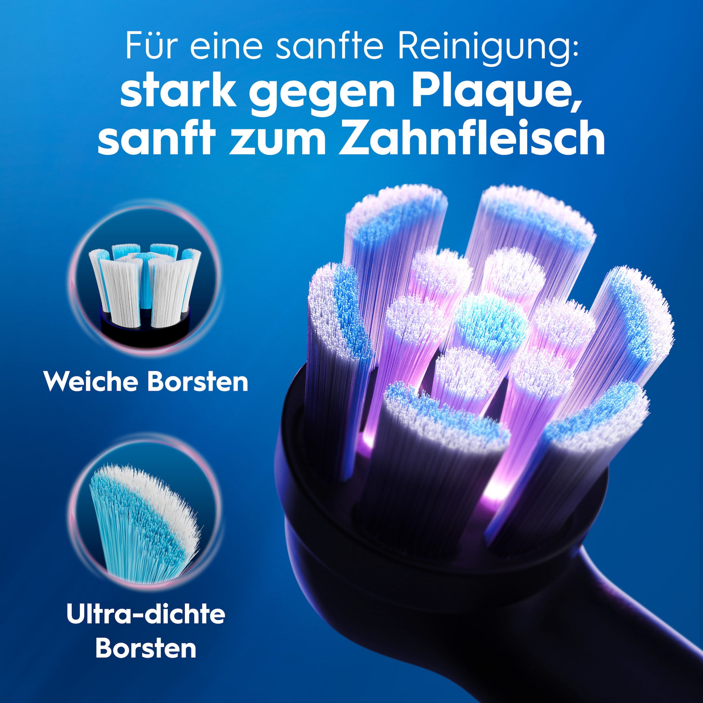 Oral-B Brosse à dents électrique »Oral-B iO Series 2« 1 cuis Aufsteckbürsten pour un nettoyage doux