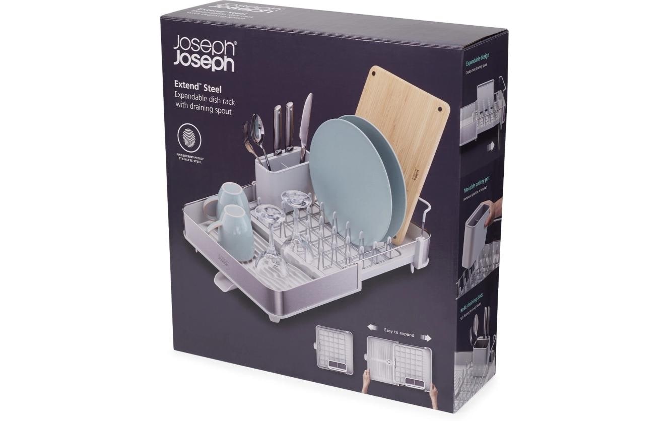 Joseph Joseph Support de vaisselle »Abtropfgestell Extend« Ausziehbares Abtropfgestell aus Edelstahl