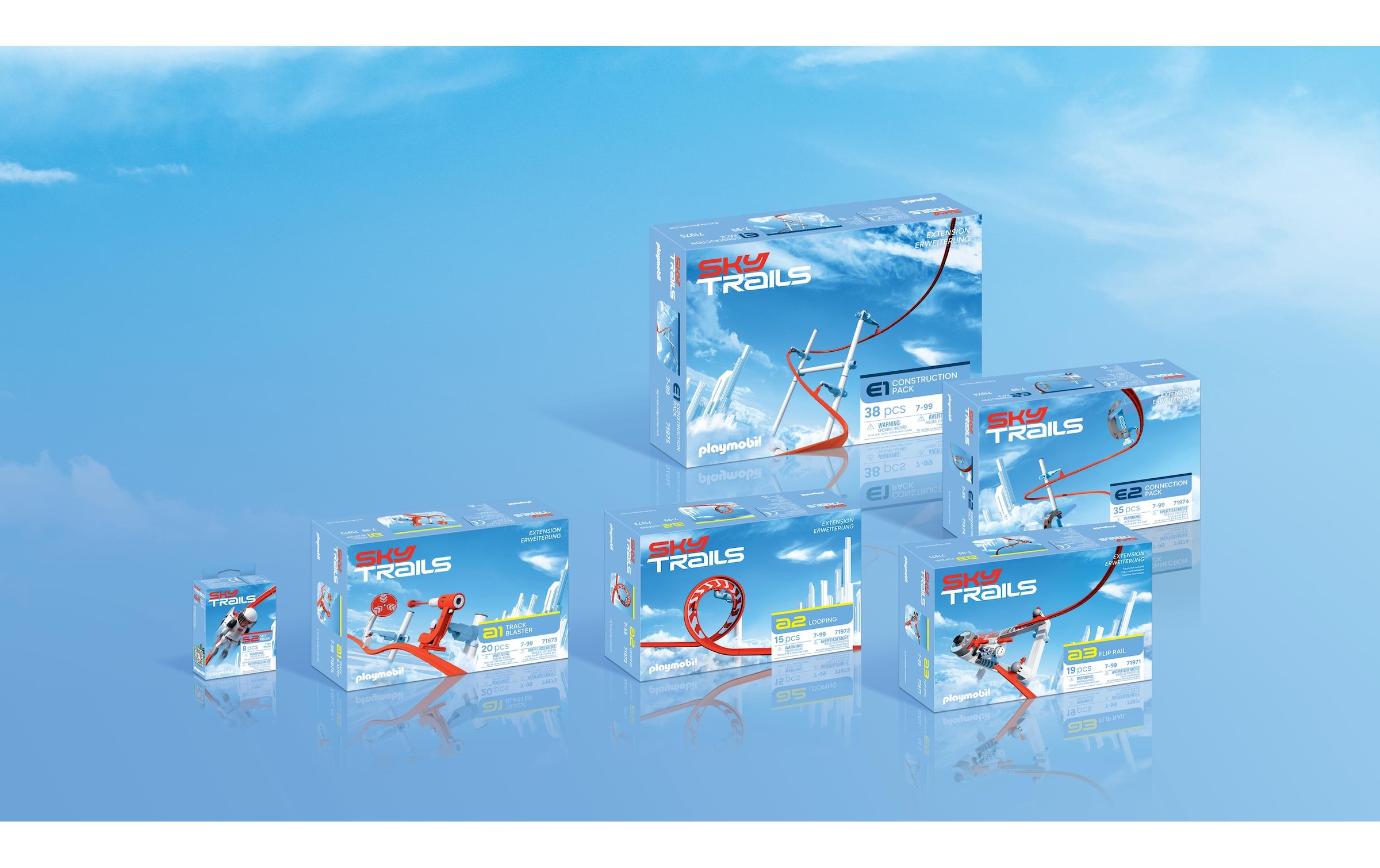   Kugelbahn »Air Lift e3 (71970), Sky Trails« Made in Europe