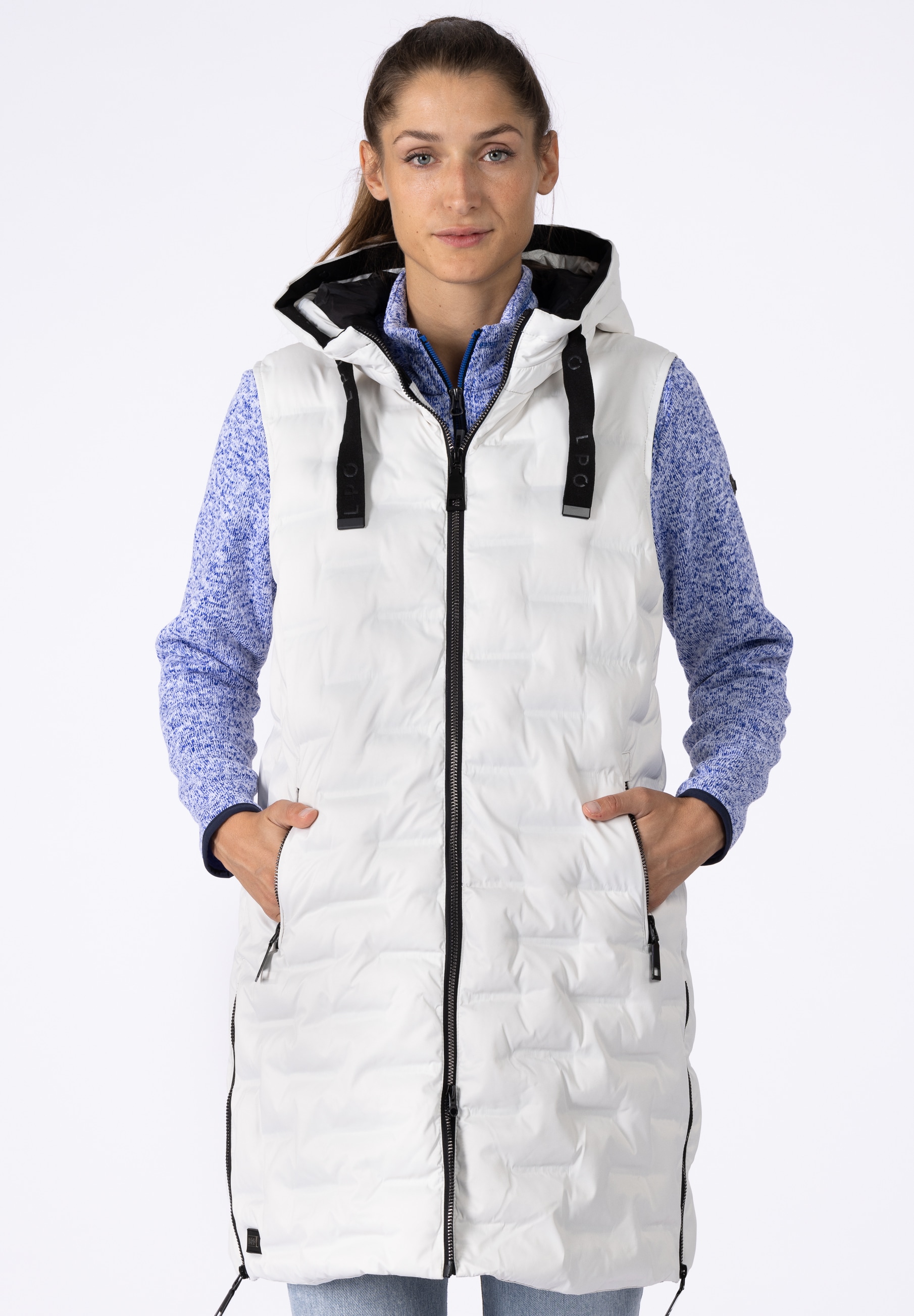 LPO Gilet fonctionnel »TESSY II LONG« également disponible en grandes tailles