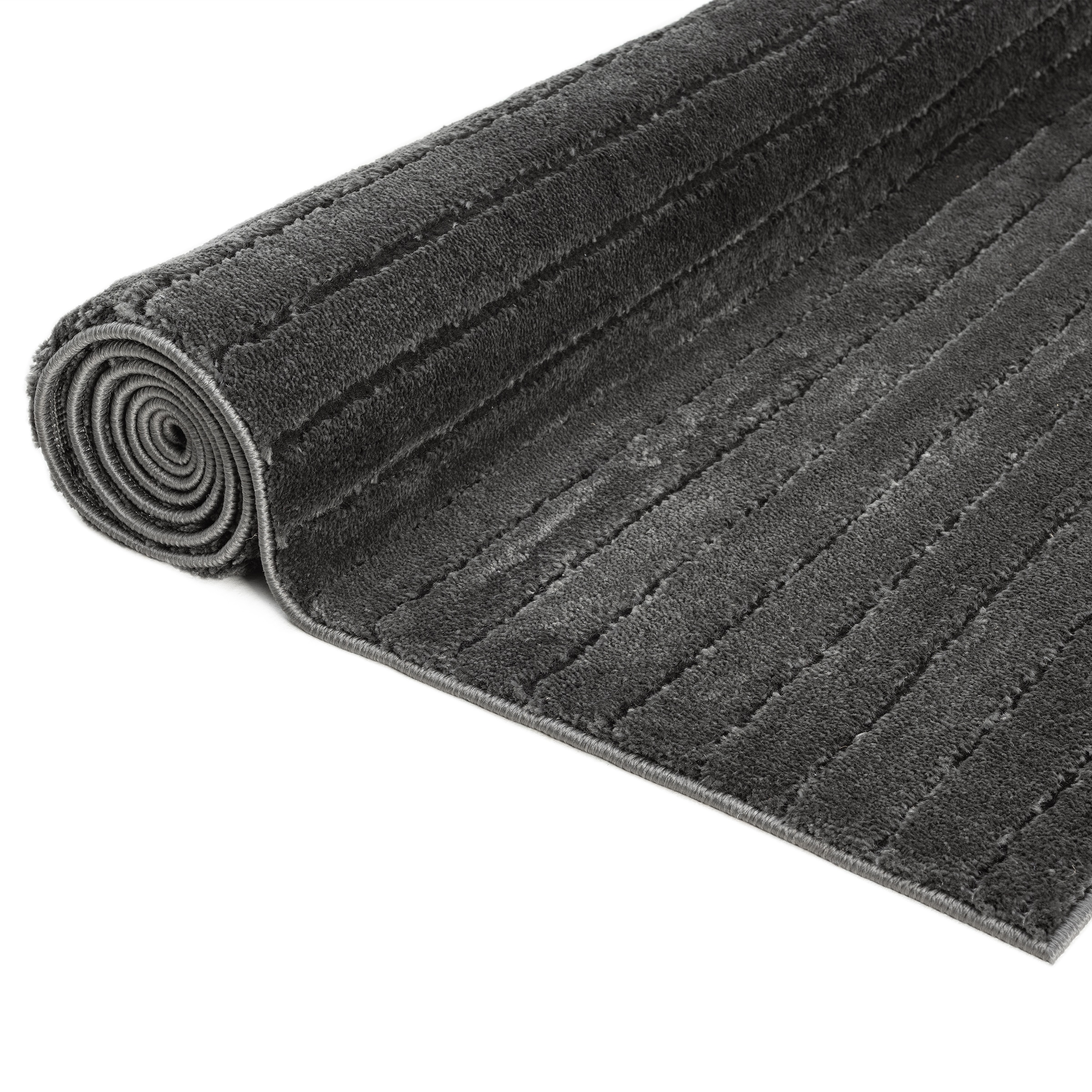 LeGer Home by Lena Gercke Tapis »Selma« Rectangulaire 19 mm Höhe Hoch-Tief-Struktur, Streifen Design, weich, Wohnzimmer, Schlafzimmer