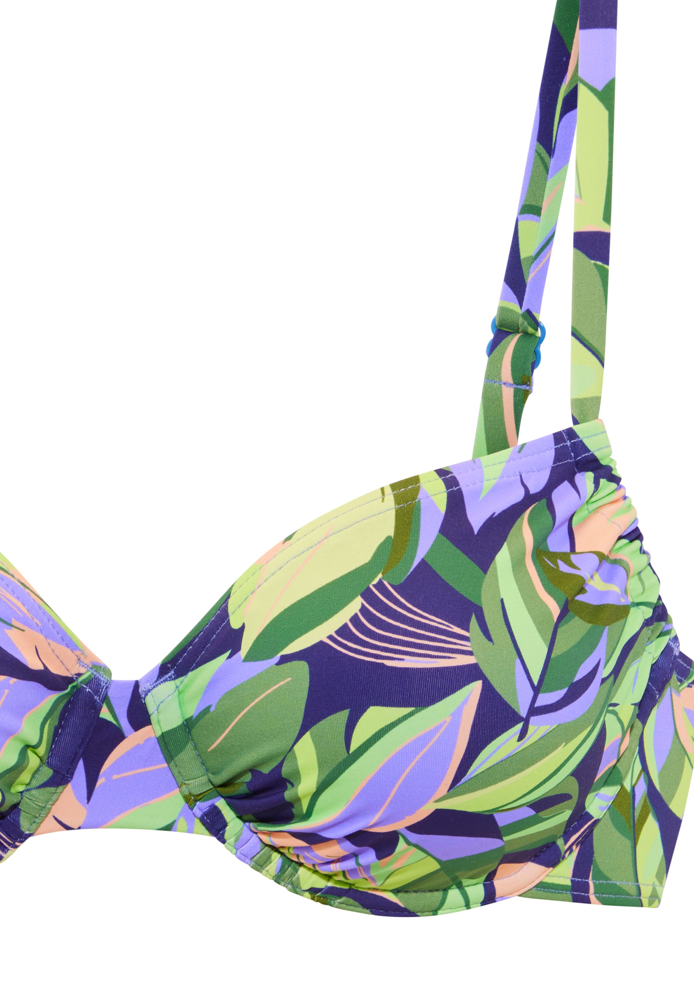 s.Oliver Haut de bikini à armatures »Avin« mit modernem Allover-Print