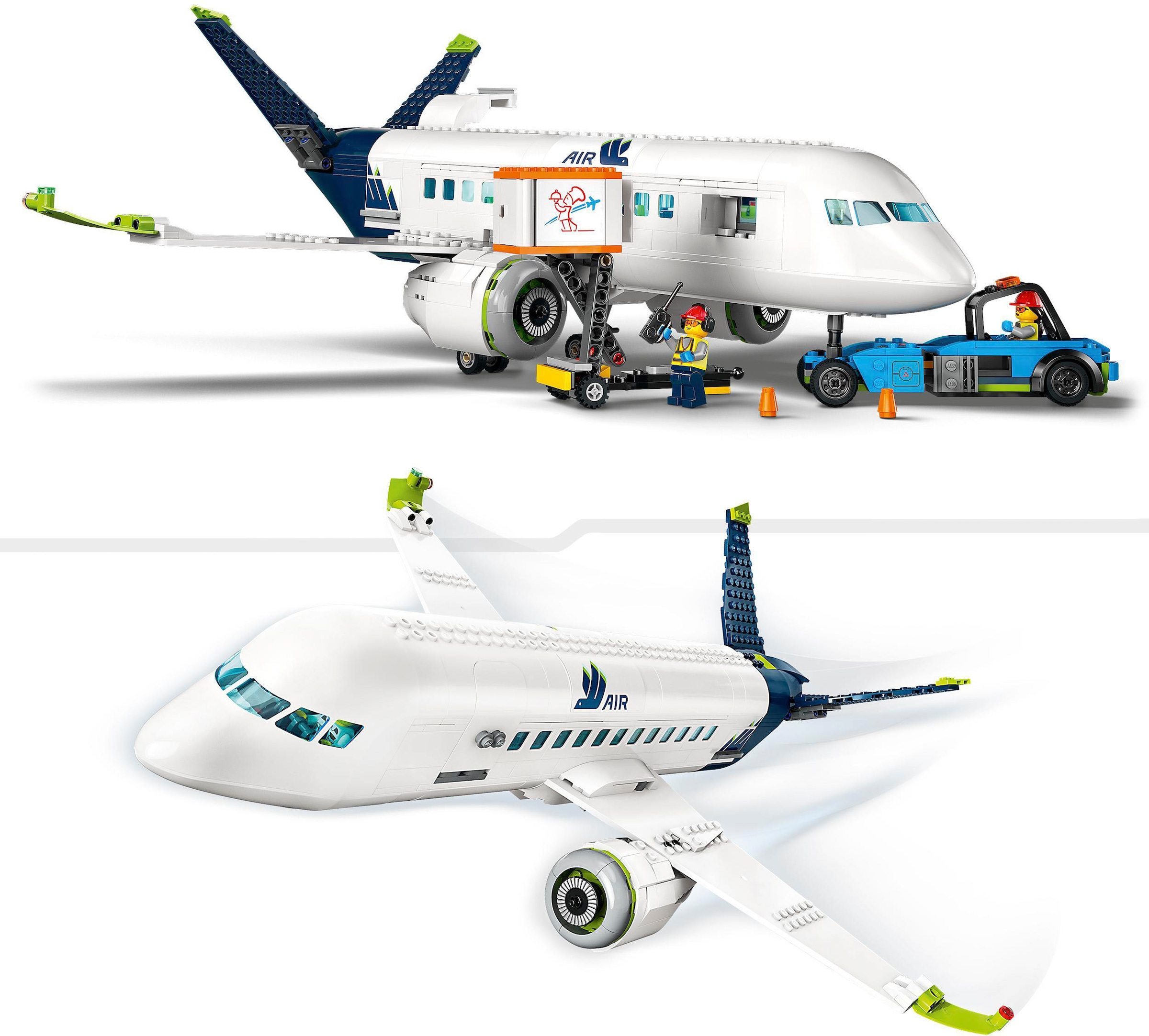 LEGO® Pions de construction »Passagierflugzeug (60367), LEGO® City« Made in Europe