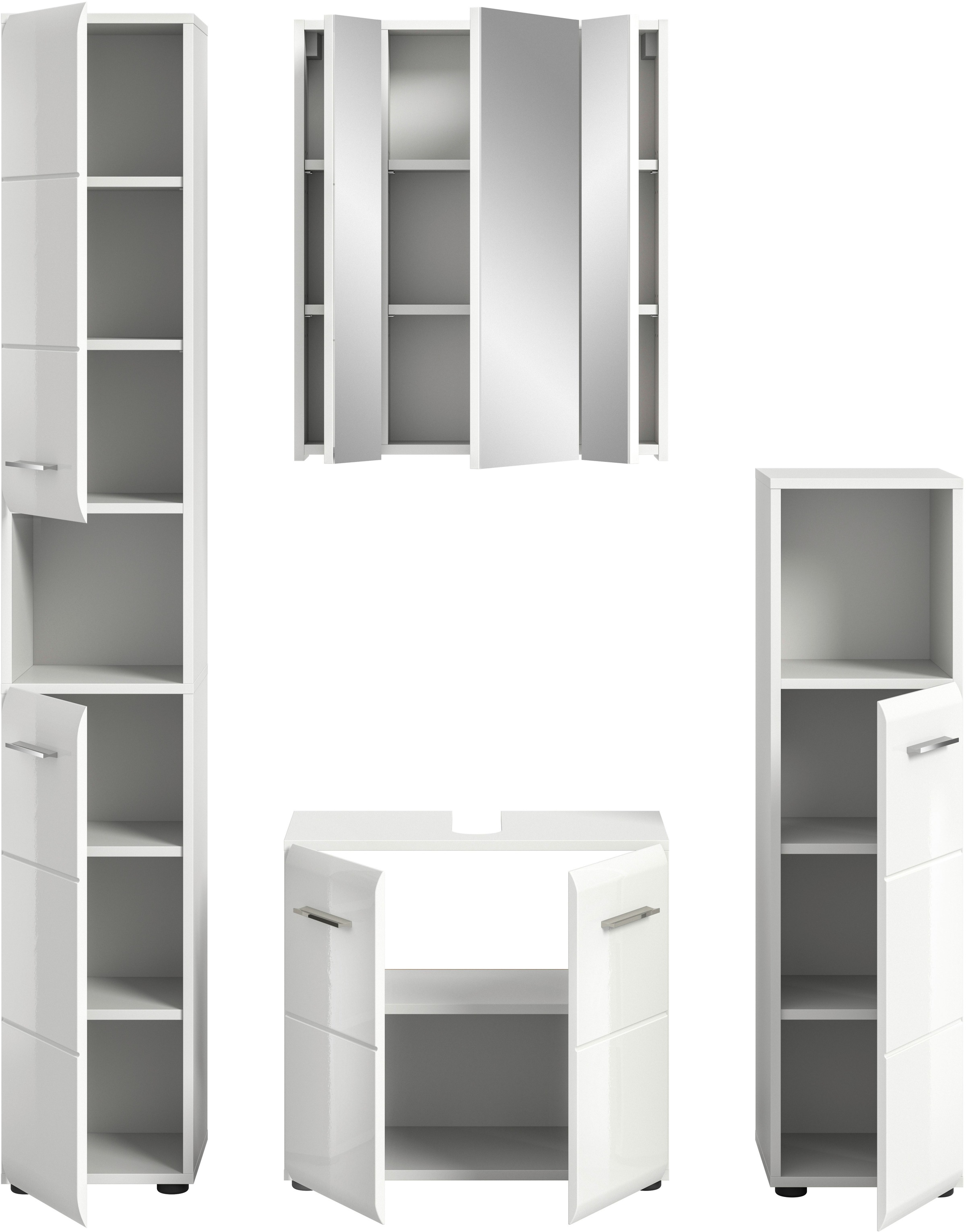 INOSIGN Badezimmer-Set Set, 4 Stk. tlg.