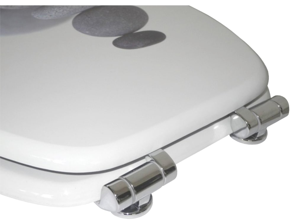 Sanilo Badaccessoire-Set »Energy Stones« bestehend aus WC-Sitz, Badteppich und Waschbeckenstöpsel