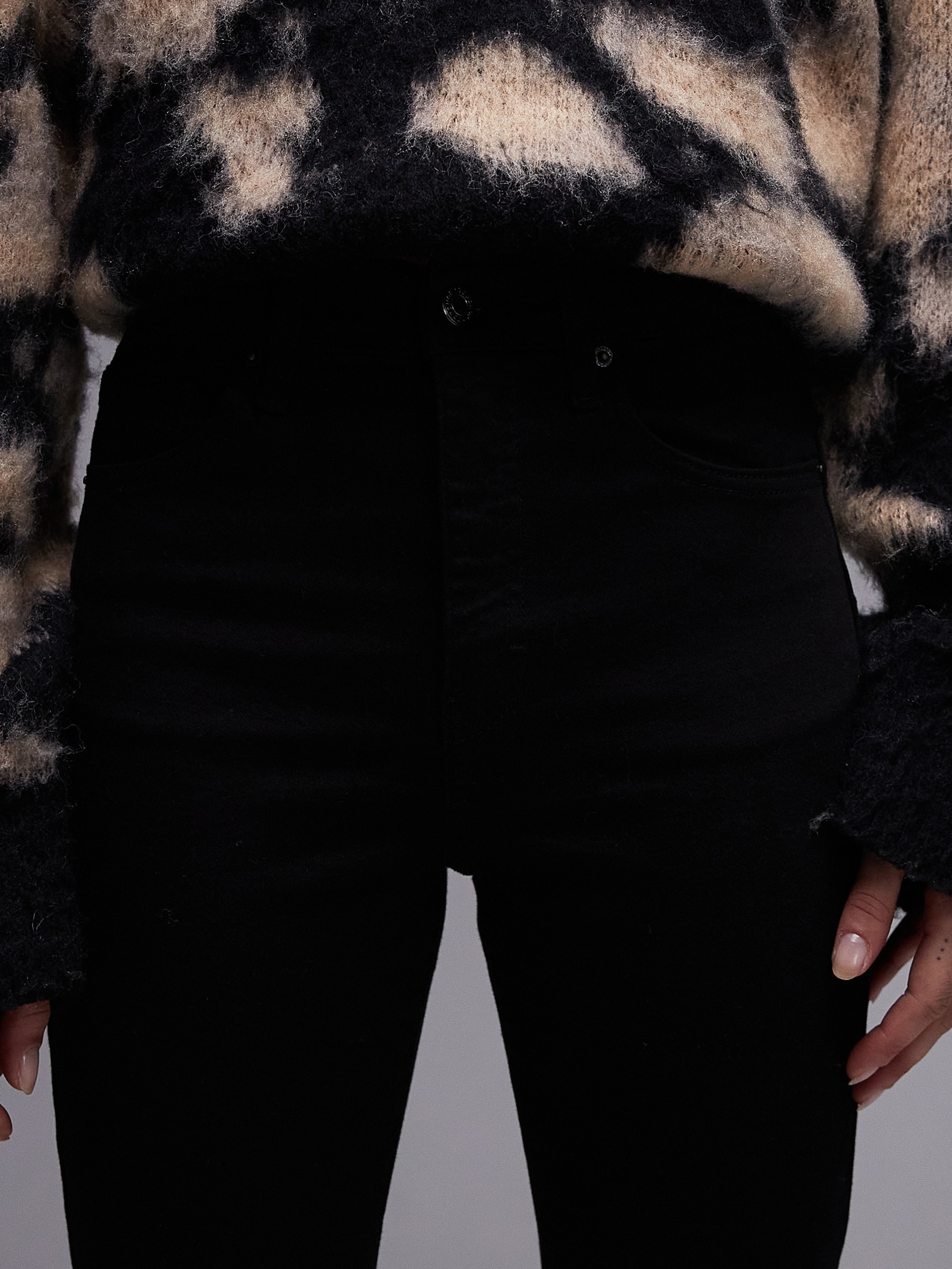 TOPSHOP Skinny-fit-Jeans »TSJAMIE HR SLIM DNM JEANS BL NOOS« Baumwollmischung, skinny fit, high waist