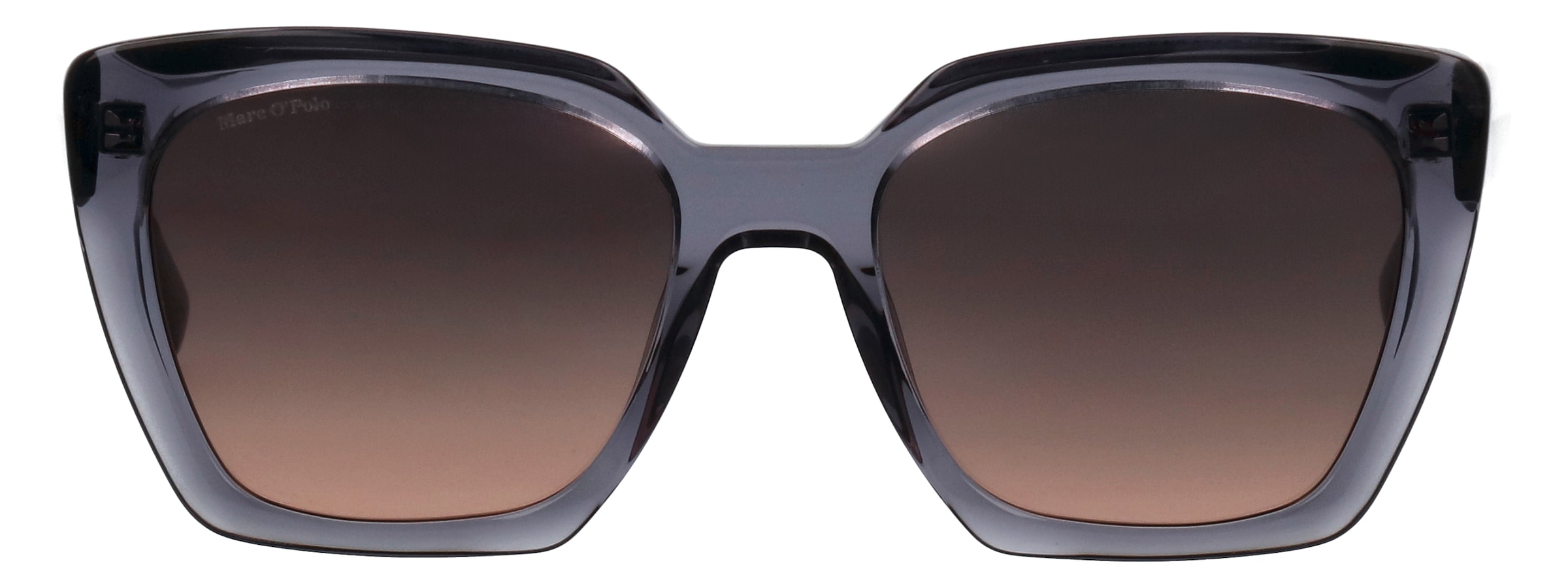 Marc O'Polo Lunettes de soleil »Modell 506240« Form Butterfly, Logoschriftzug auf Bügel, Kunststofffassung