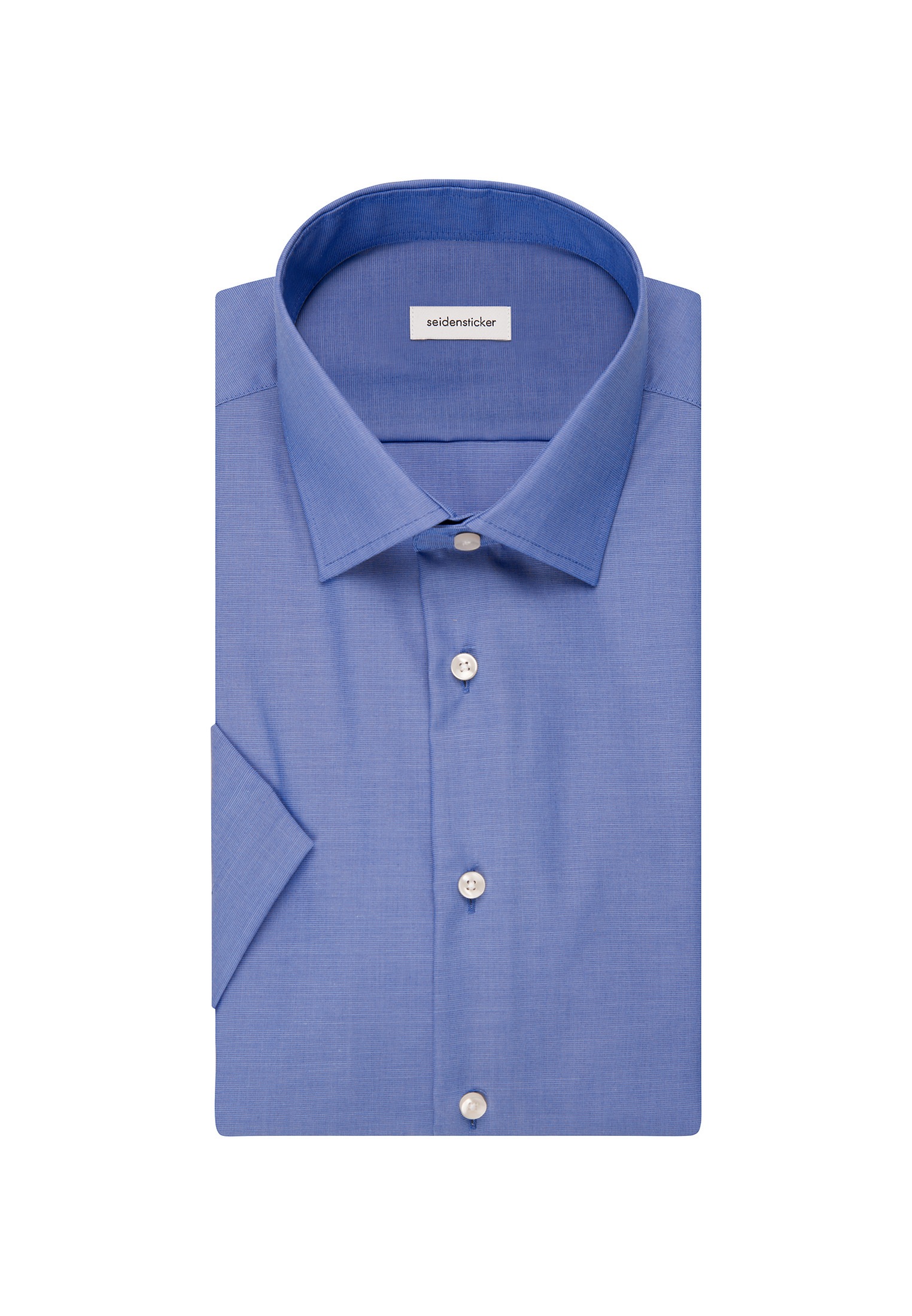 seidensticker Chemise d'affaires »Shaped« Col Kent 1/2 cintré uni