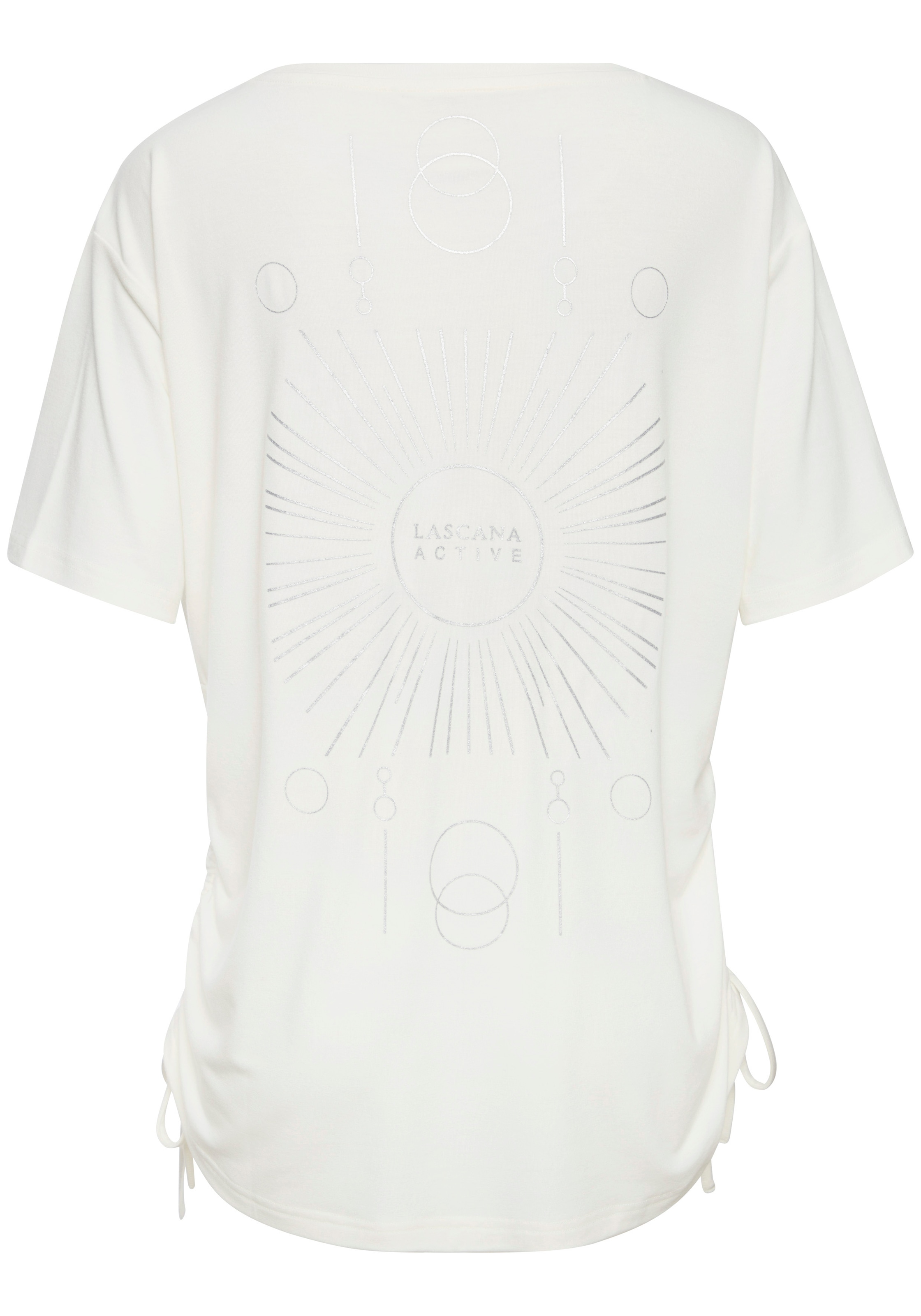LASCANA ACTIVE Chemise Yoga & Relax avec fronces latérales