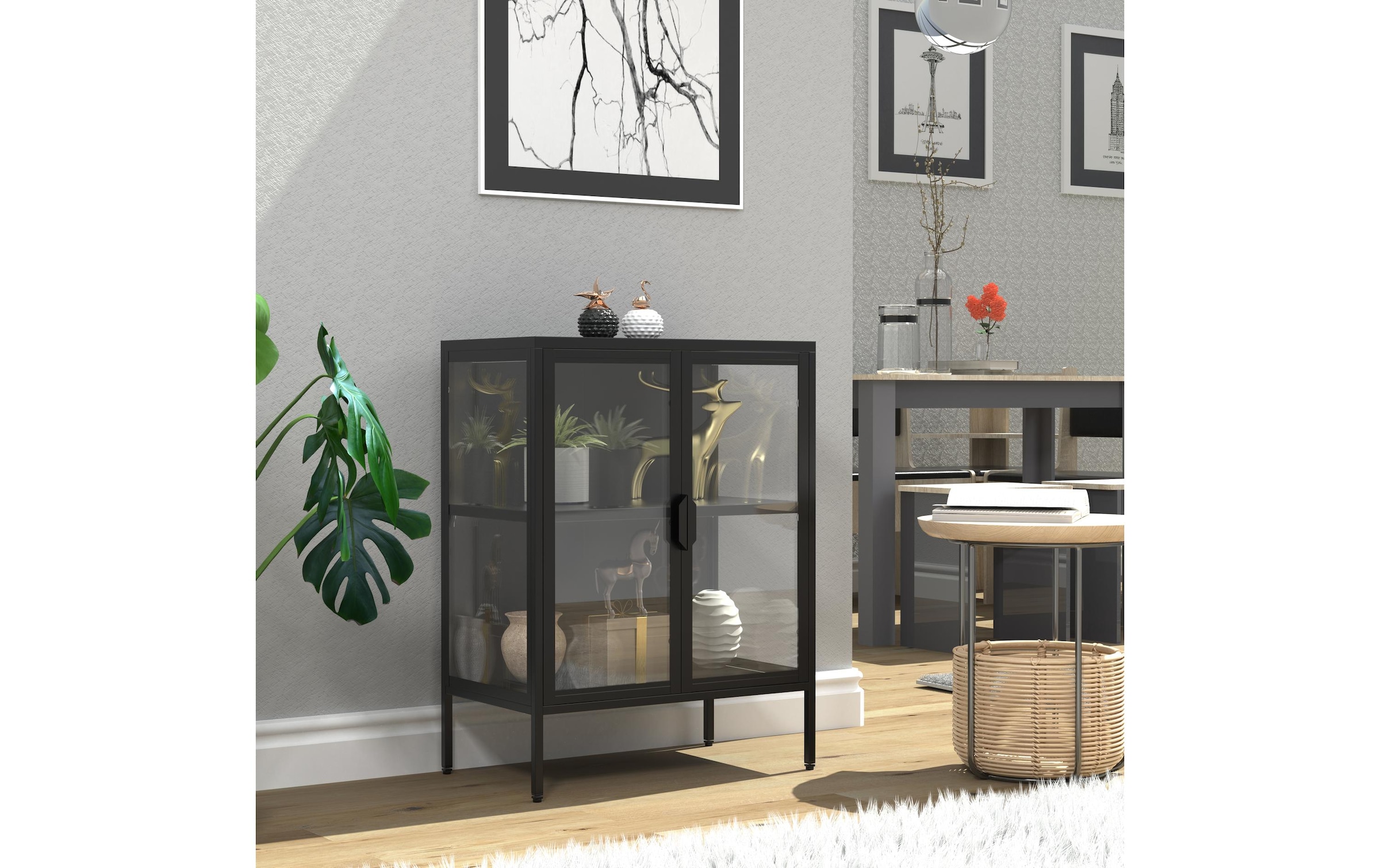 VCM Vitrines »Floka S 60 x 80 cm«