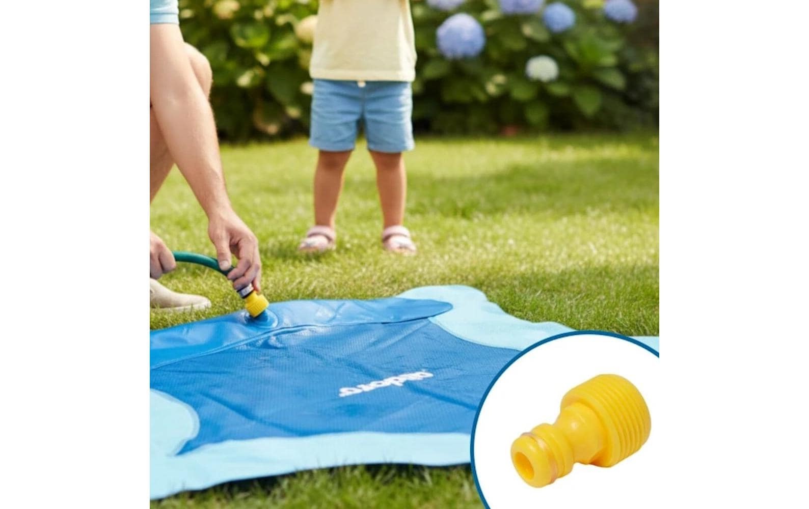 ALLEGRO Pataugeoire »mit Sprinkler Star«