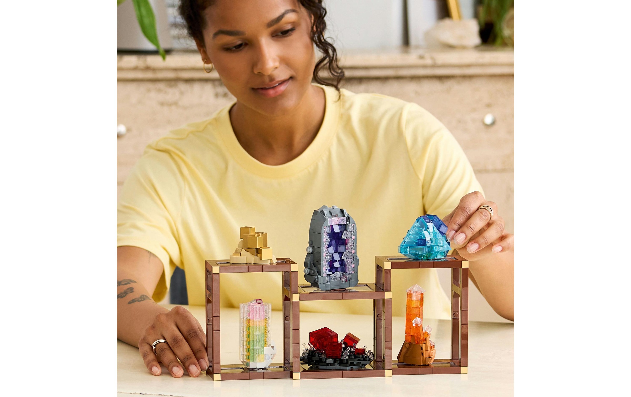 LEGO® Pions de construction »Ideas Mineraliensammlung 21362«