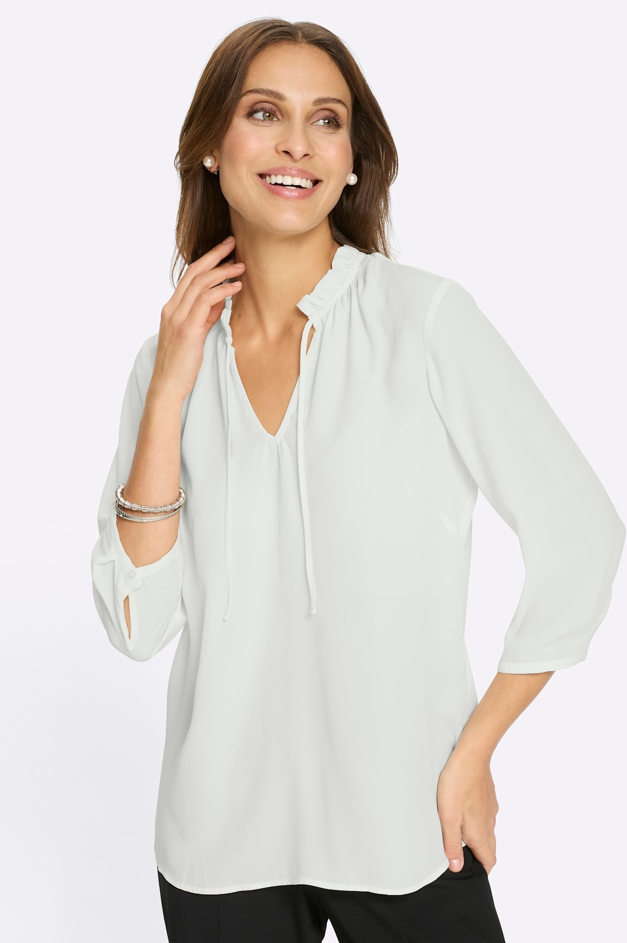 Lady Chemisier à volants