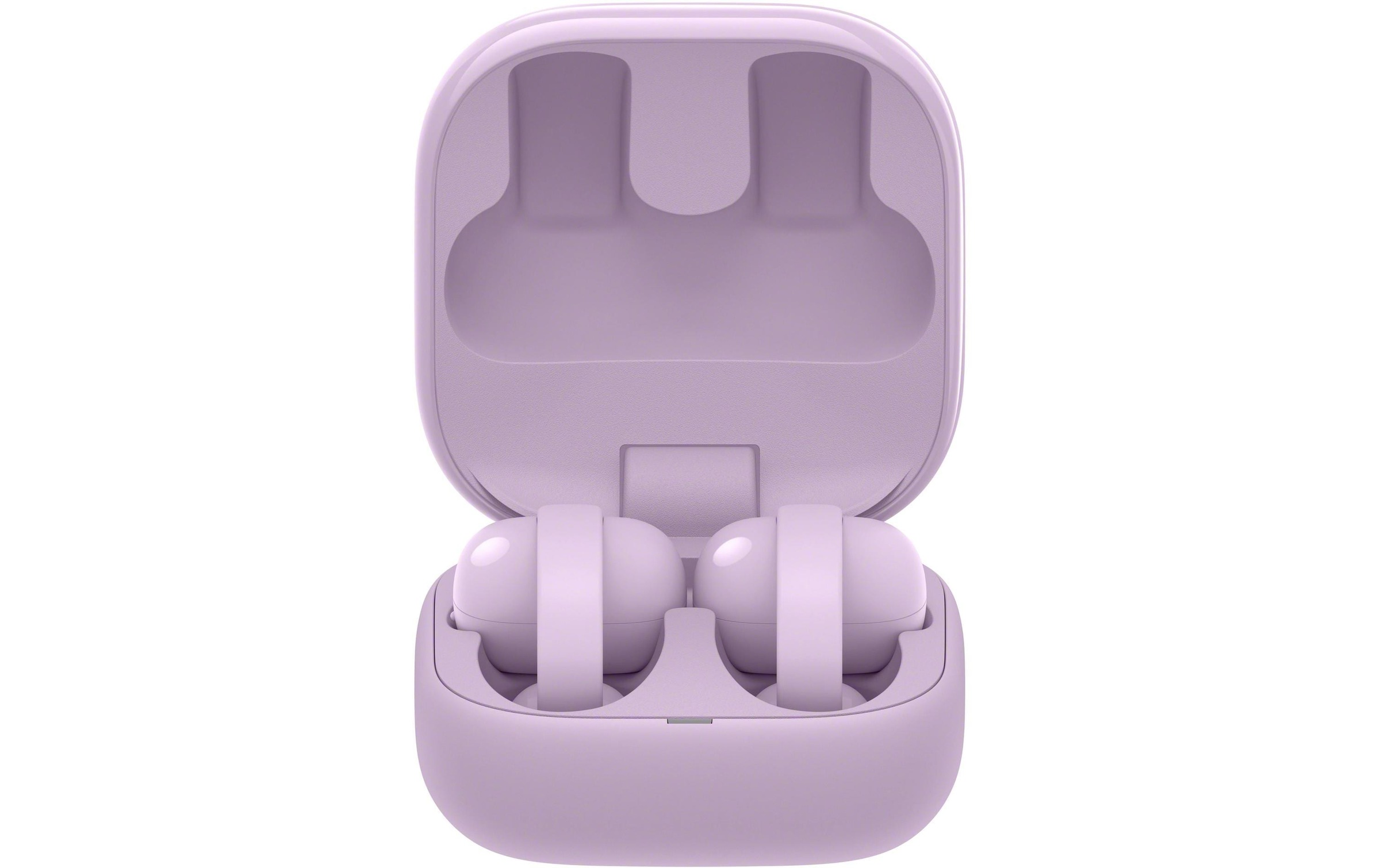 Sony Open-Ear-Kopfhörer »LinkBuds Clip WF-LC900« Bluetooth Rauschunterdrückung | True Wireless | integrierte Steuerung für Anrufe und Musik Open Ear Clip On Design, 10 Band EQ, KI Anruf, IPX4-Spritzwasserschutz