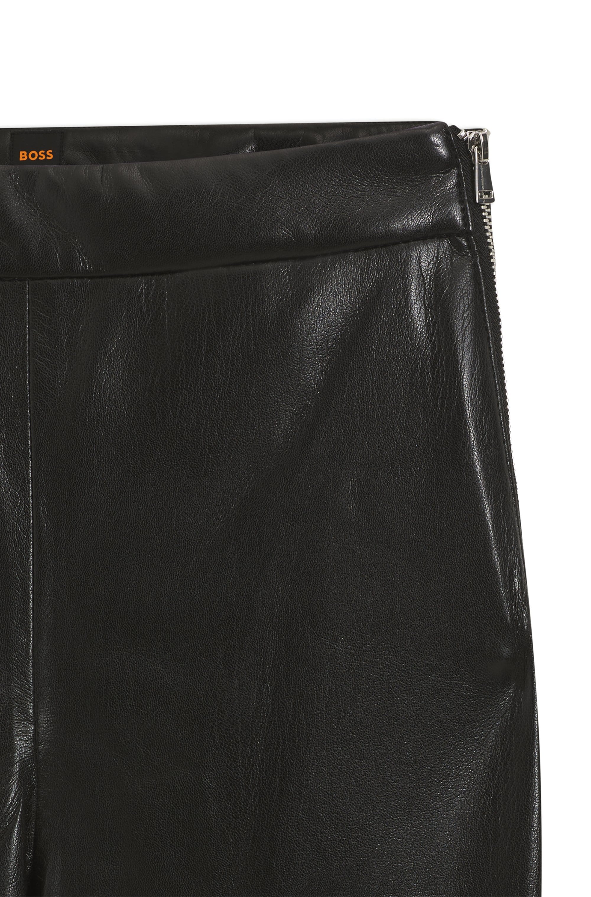 BOSS ORANGE Leggings »Taskin Premium Damenmode«  Slim Fit in Lederoptik