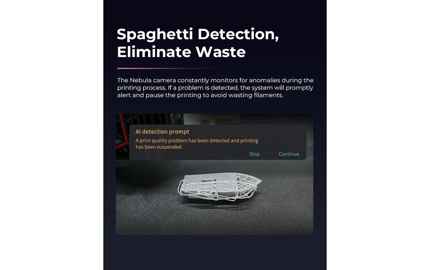 Creality 3D-Drucker »Kamera, UBS, Nachtsicht, Zeitraffer«