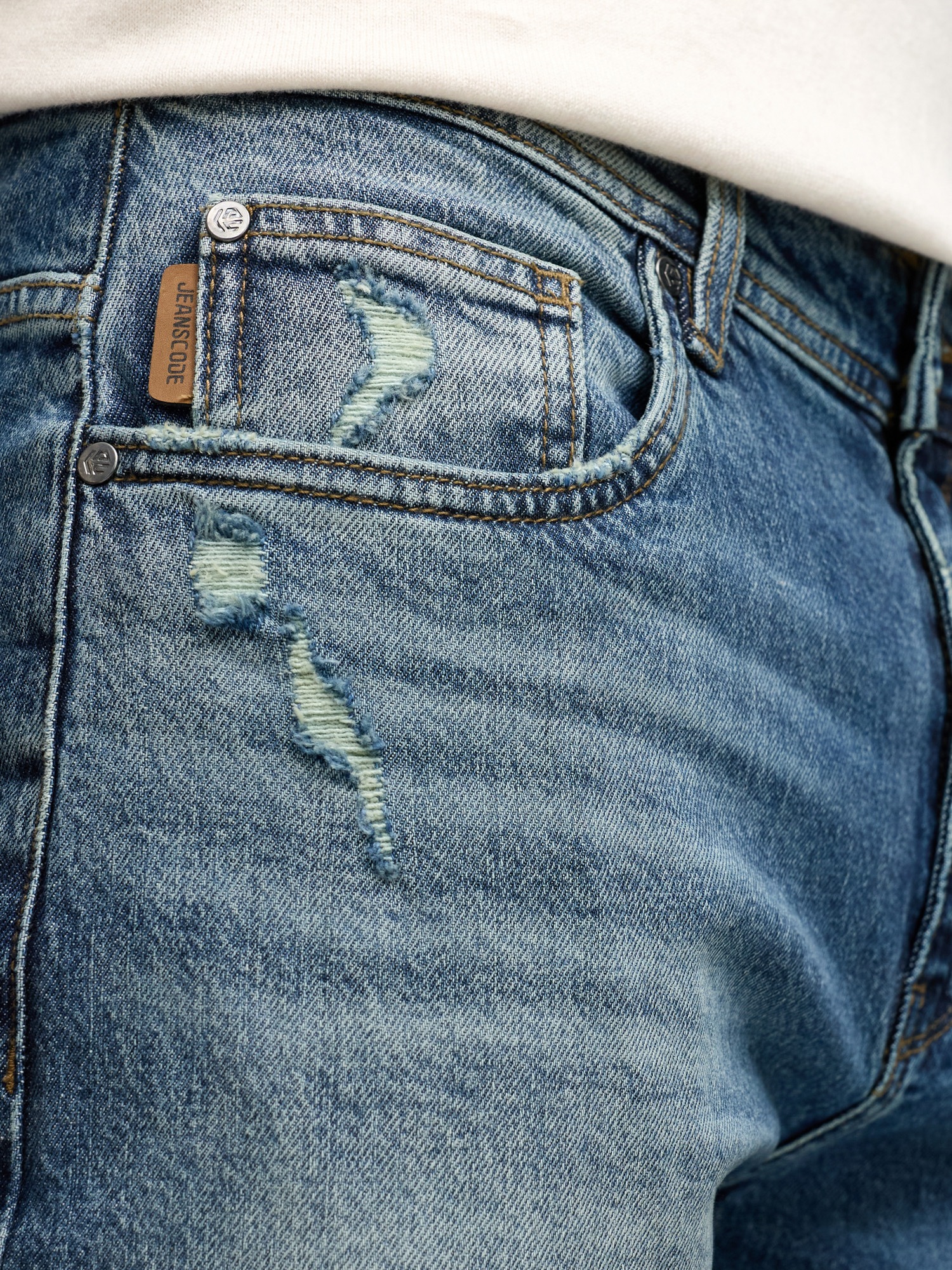 Indicode Straight-Jeans »INValoy«