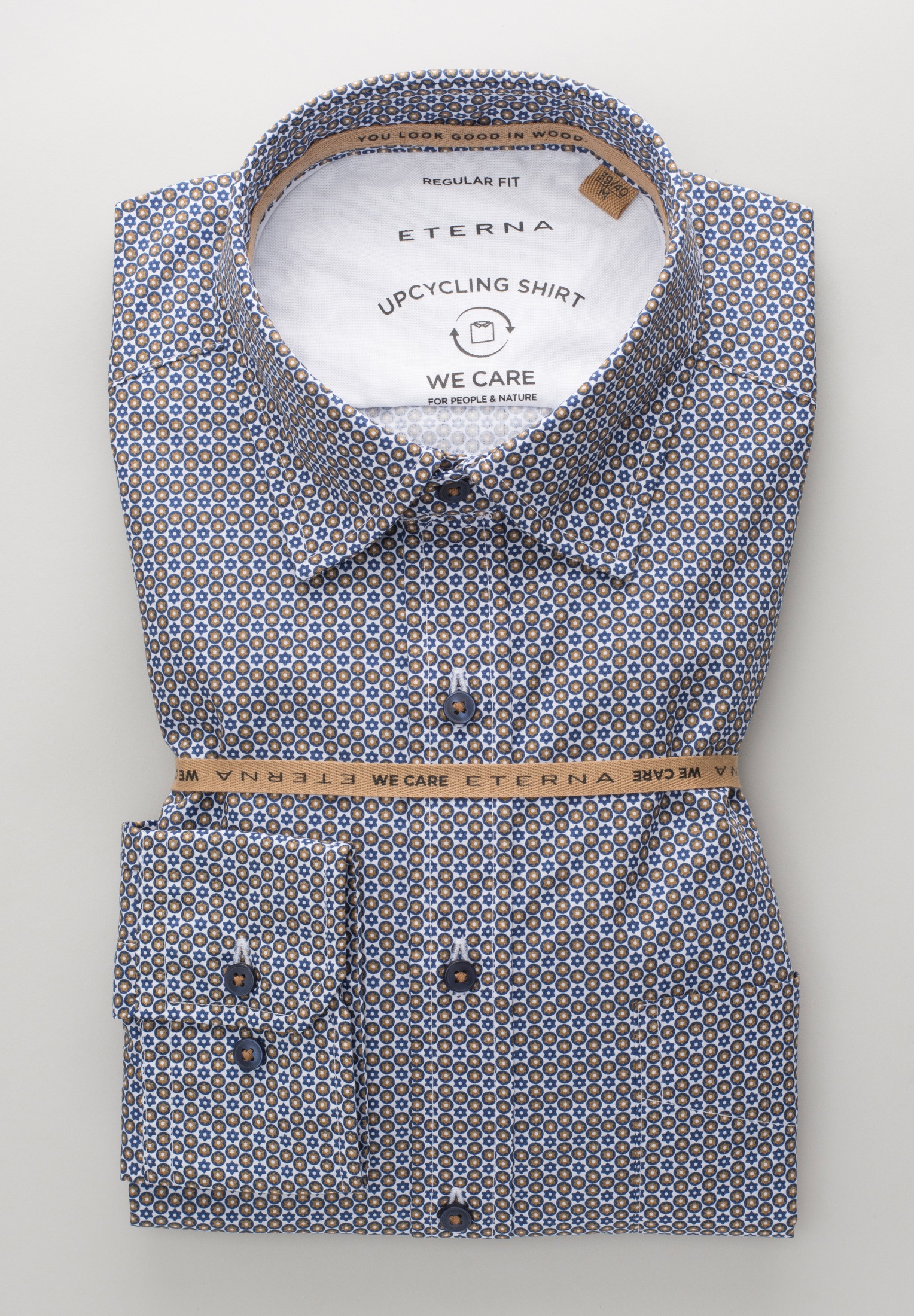 Eterna Chemise à manches longues »REGULAR FIT« EASY IRON (bügelleicht)