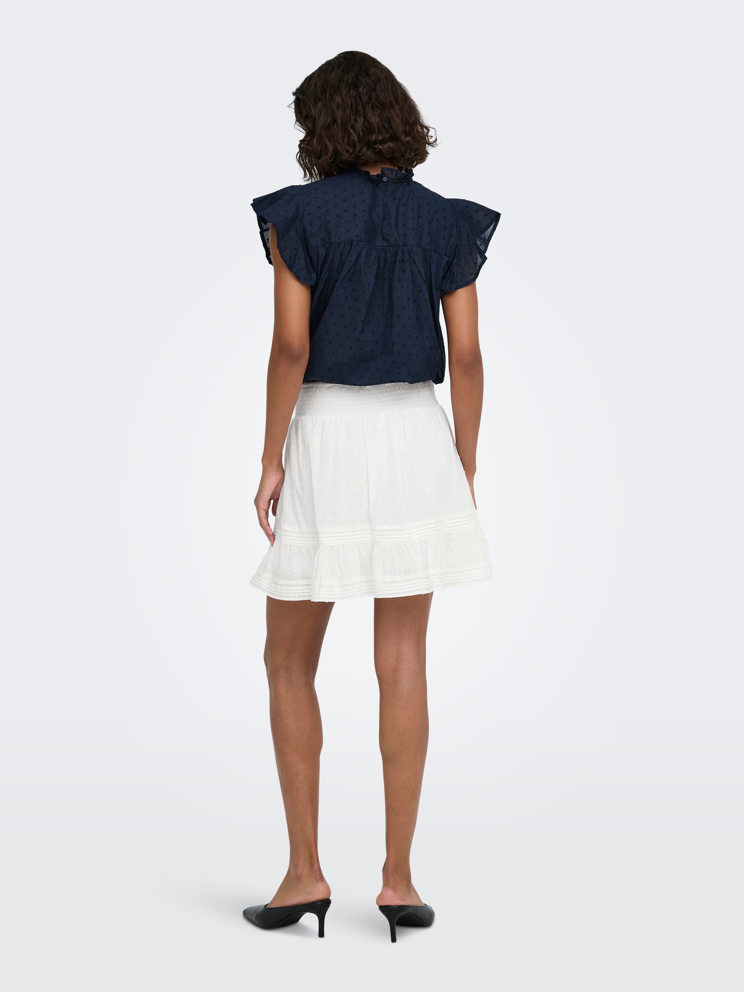 ONLY Jupe d'été »ONLKATTI SHORT SKORT WVN NOOS« Coton