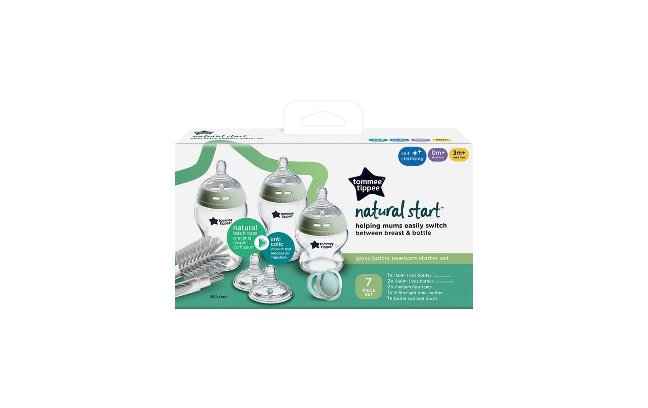 Tommee Tippee Babyflasche »Tippee Starterset aus Glas«