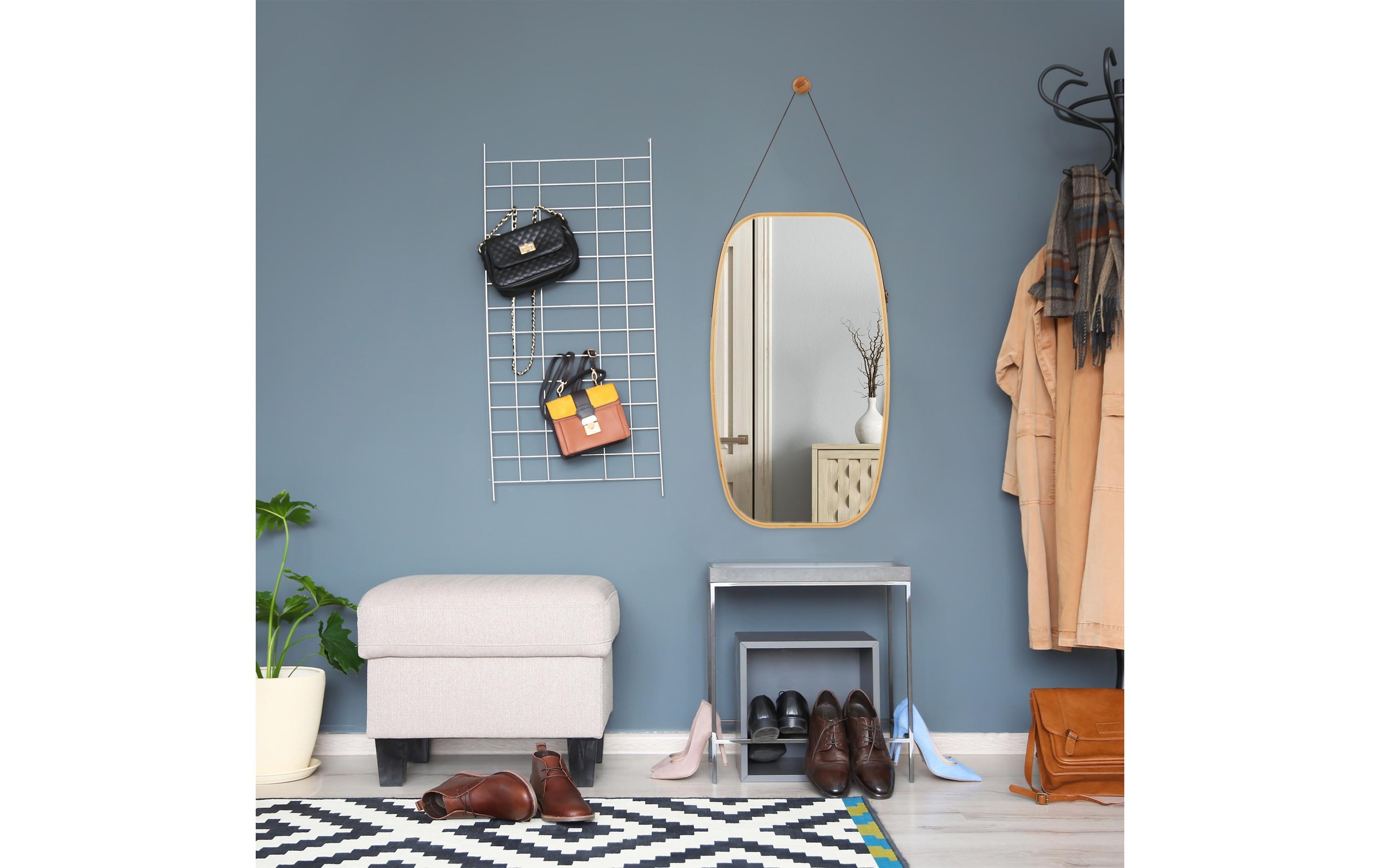 relaxdays Miroir »43.5 x 76.5 cm«