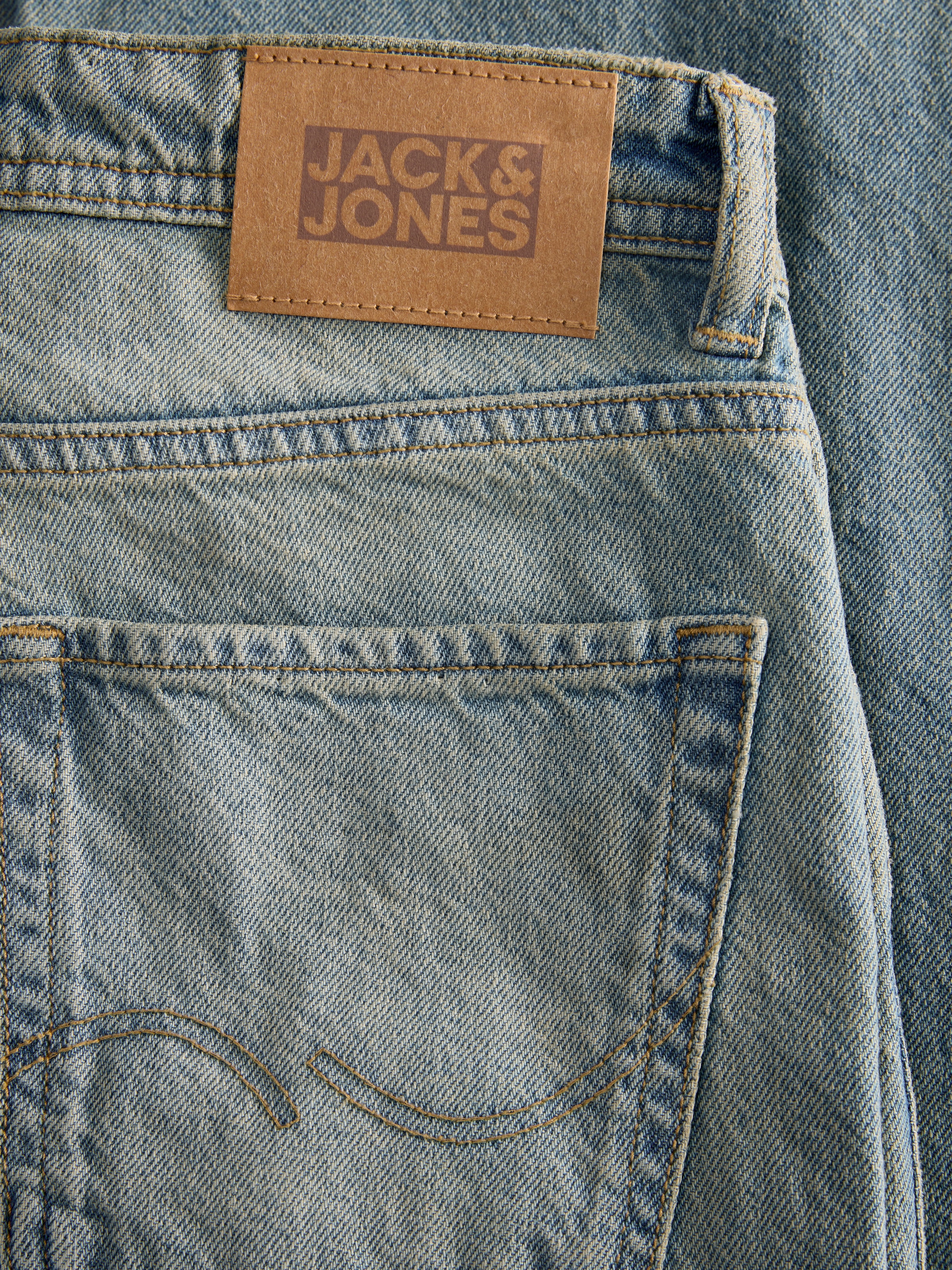 Jack & Jones Junior Jeans Relax-fit »JJIALEX JJORIGINAL SQ 326 JNR« mit dezentem Used-Look
