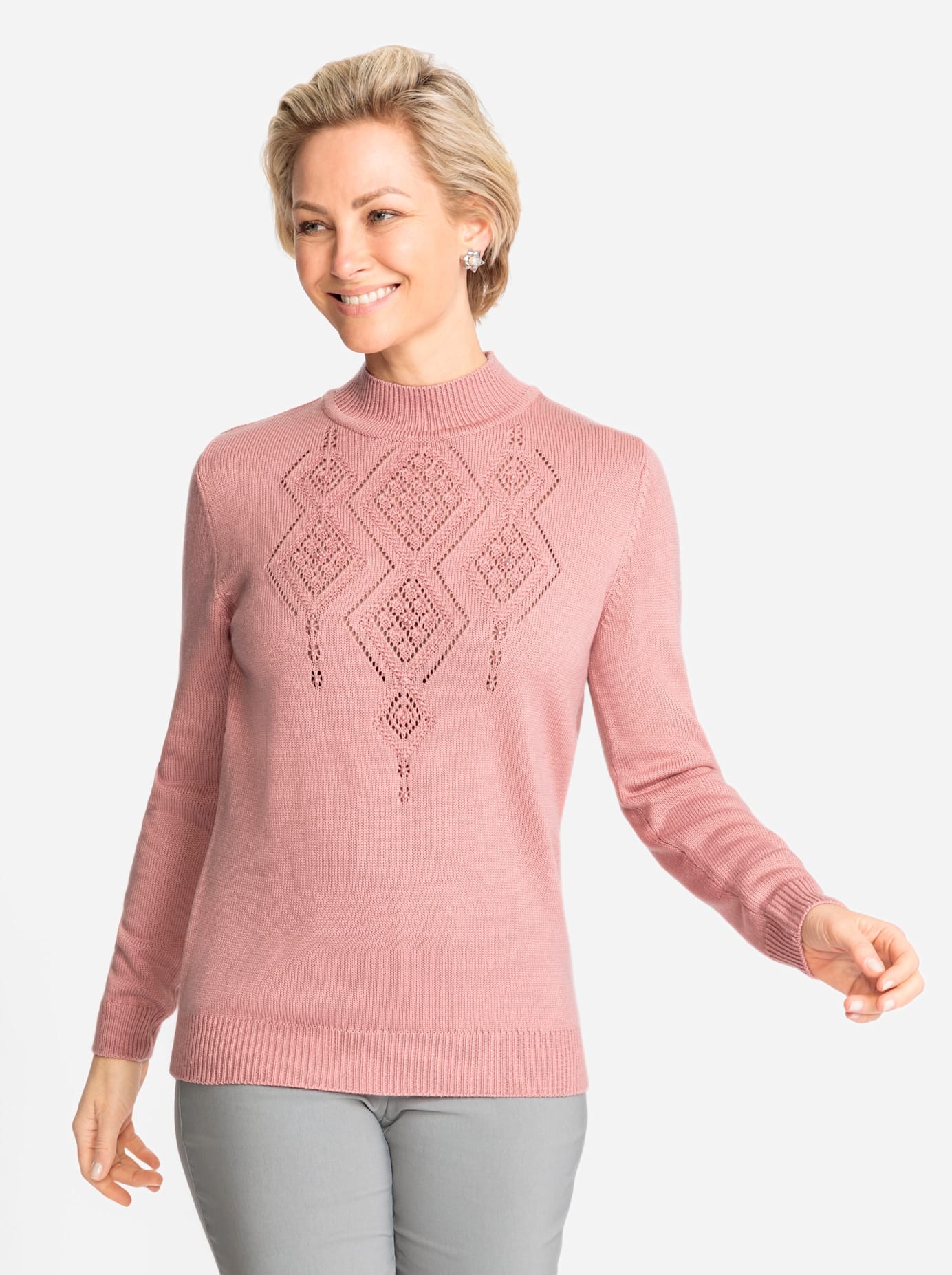 Classic Basics Stehkragenpullover »Pullover«
