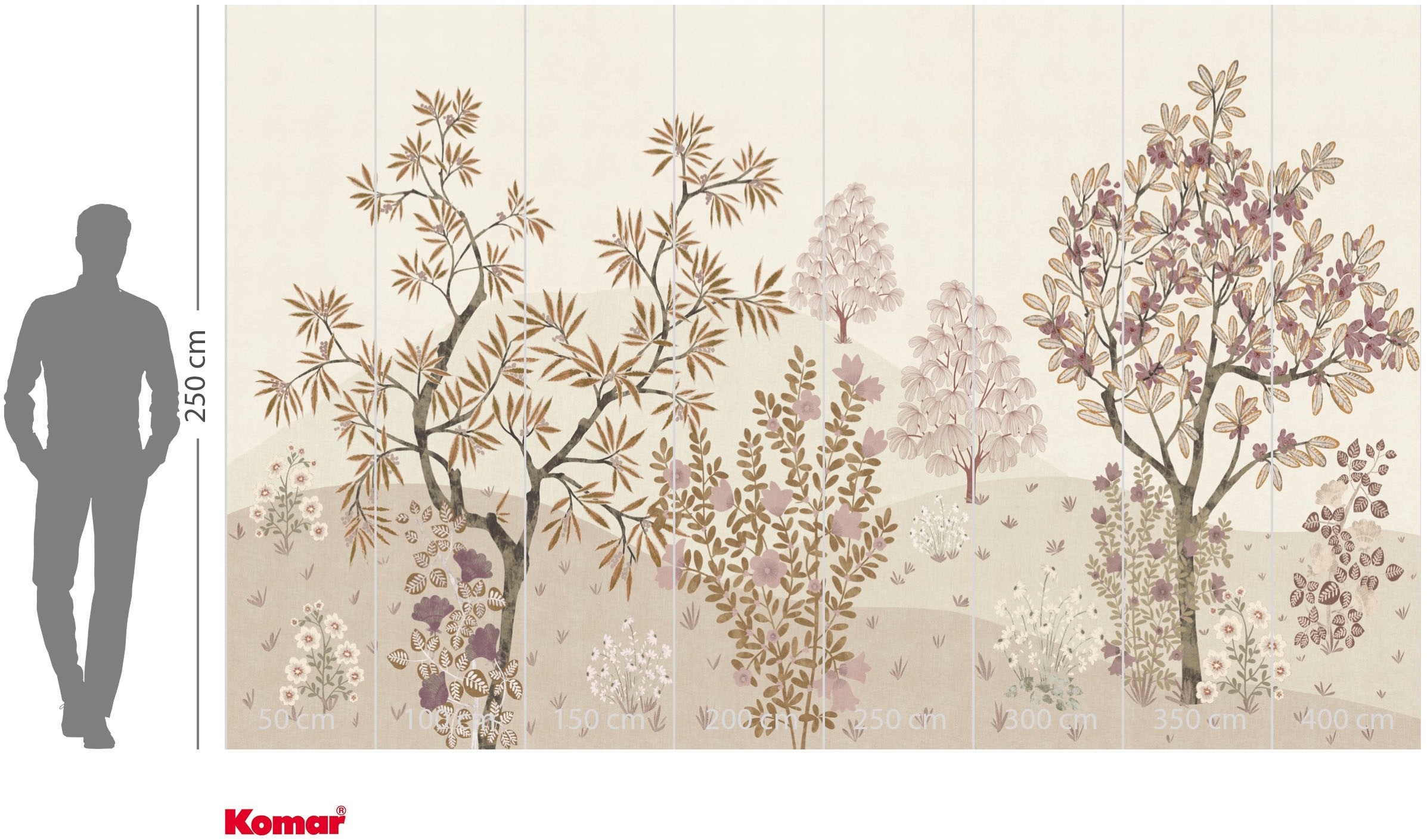 Komar Papier peint photo »Vlies Fototapete - Niwa - Grösse 400 x 250 cm« imprimé