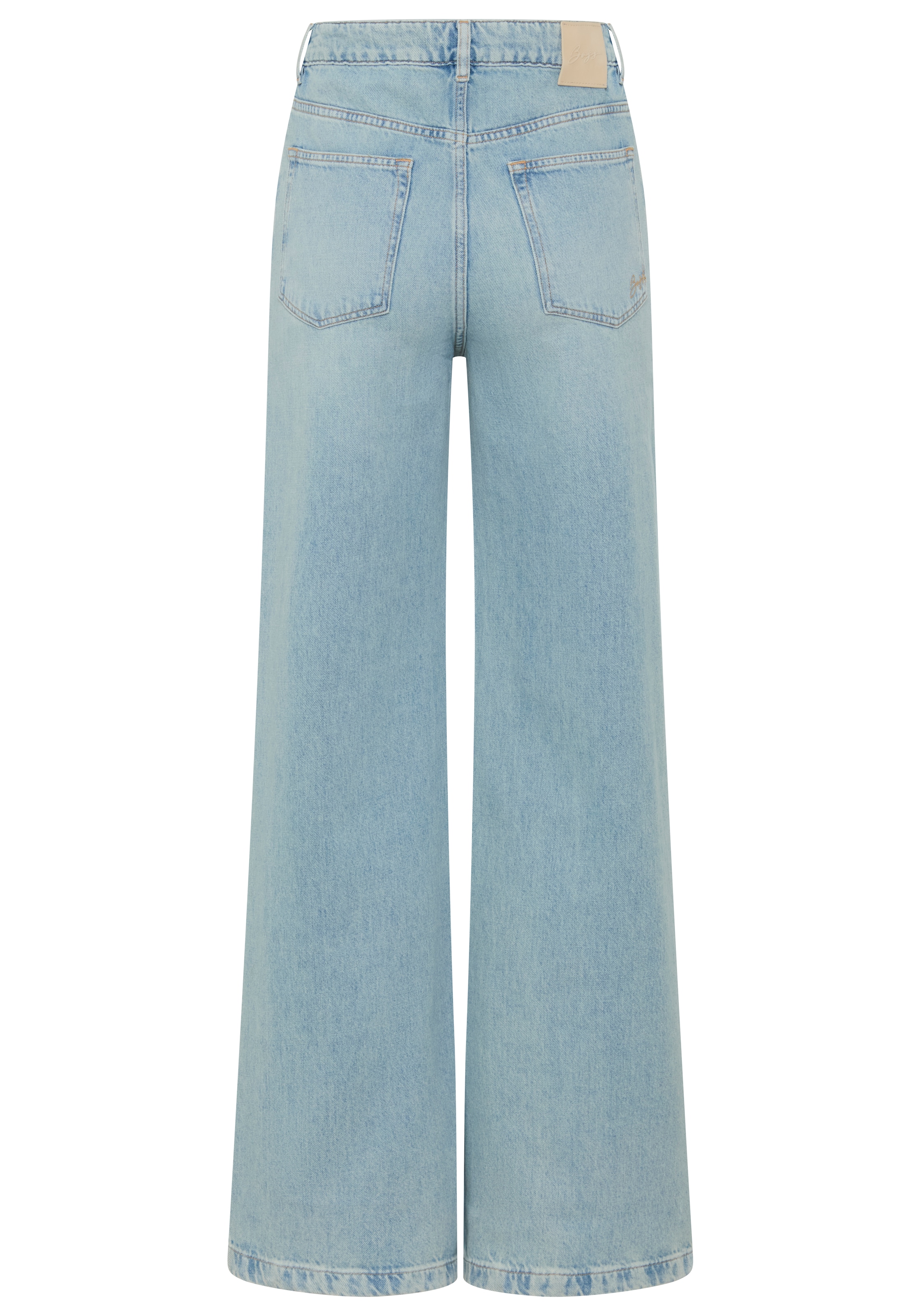BOSS ORANGE Jeans large »MARLENE HR 12.0 Premium Damenmode« mit hohem Bund, Wide Leg