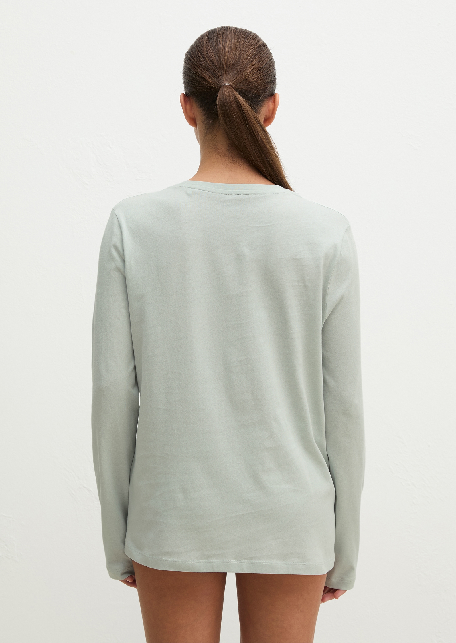 Marc O'Polo Haut de pyjama bequeme Passform, mit Langarm, für Homewear, ohne Verschluss