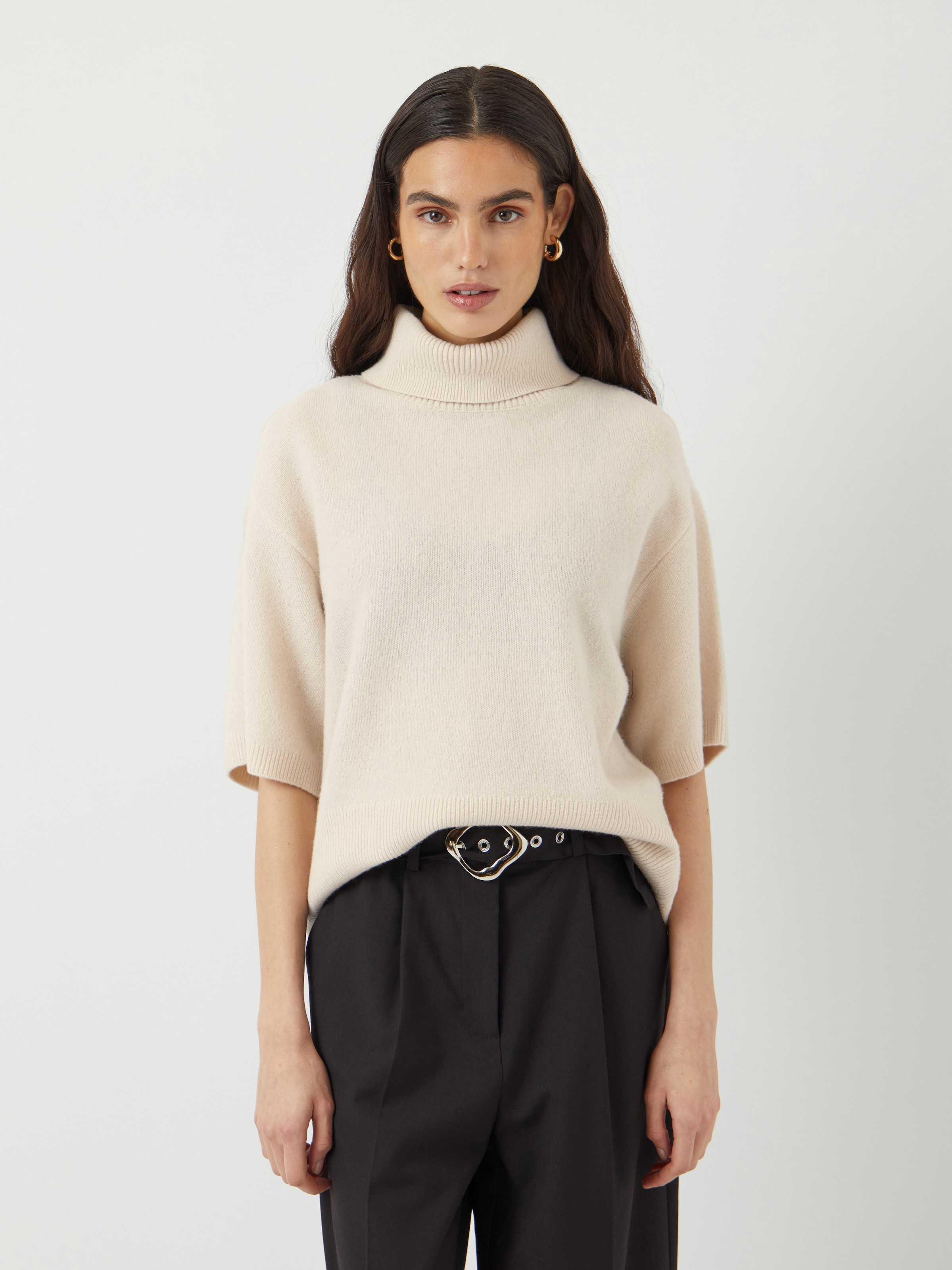 Y.A.S Pull en tricot »YASEMILA 2/4 WOOL KNIT PULLOVER S. NOOS« regular fit, reine Wolle