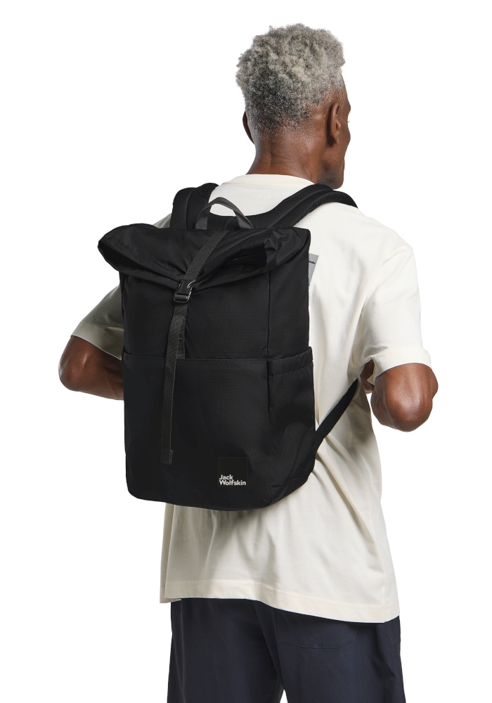 Jack Wolfskin Daypack »ISLAND« Rolltop-Rucksack 20L, Laptopfach 15 Zoll, wetterbeständig