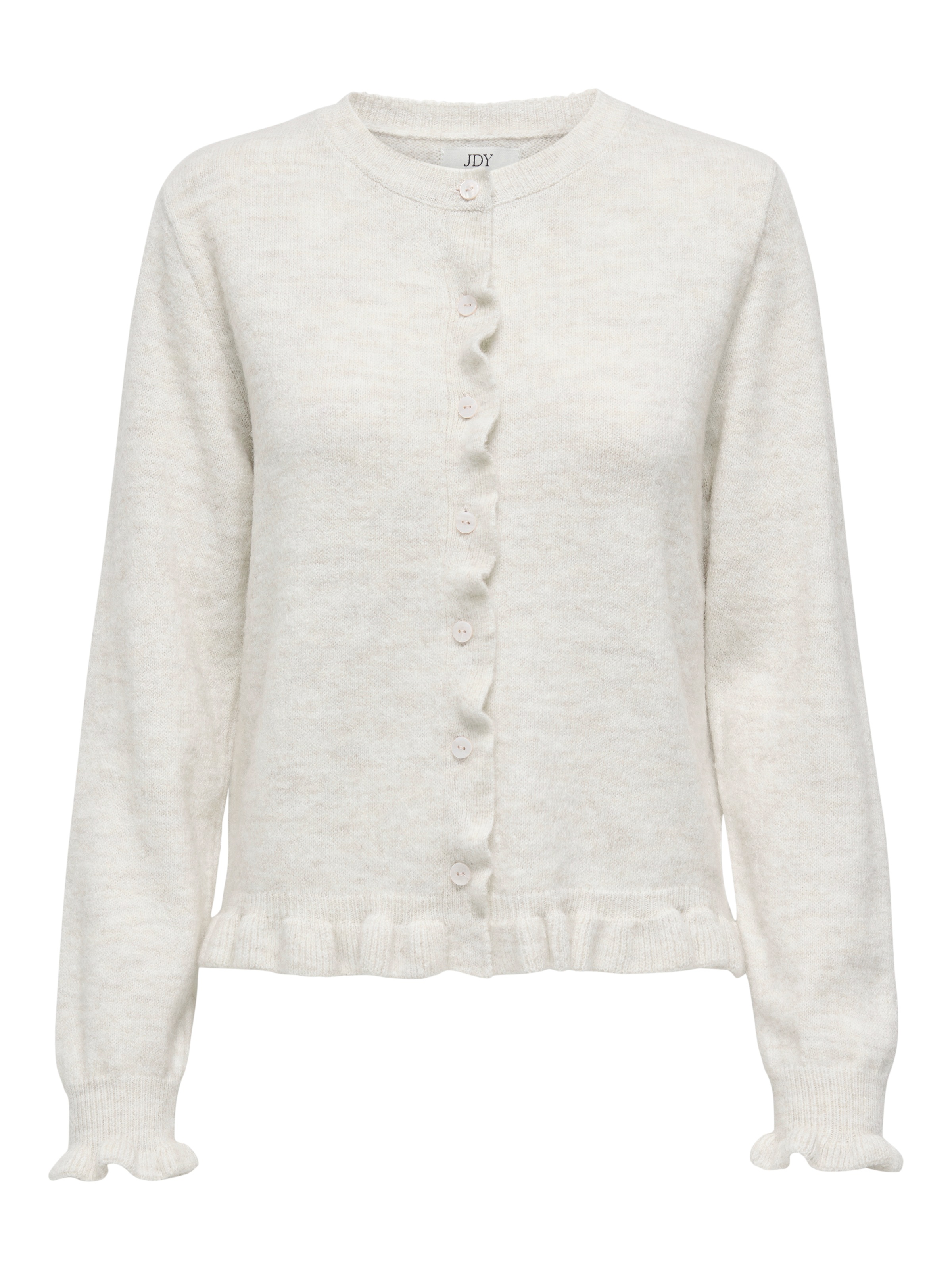 JDY Veste en tricot »JDYLETTY L/S ON FRILL CARDIGAN KNT NOOS«