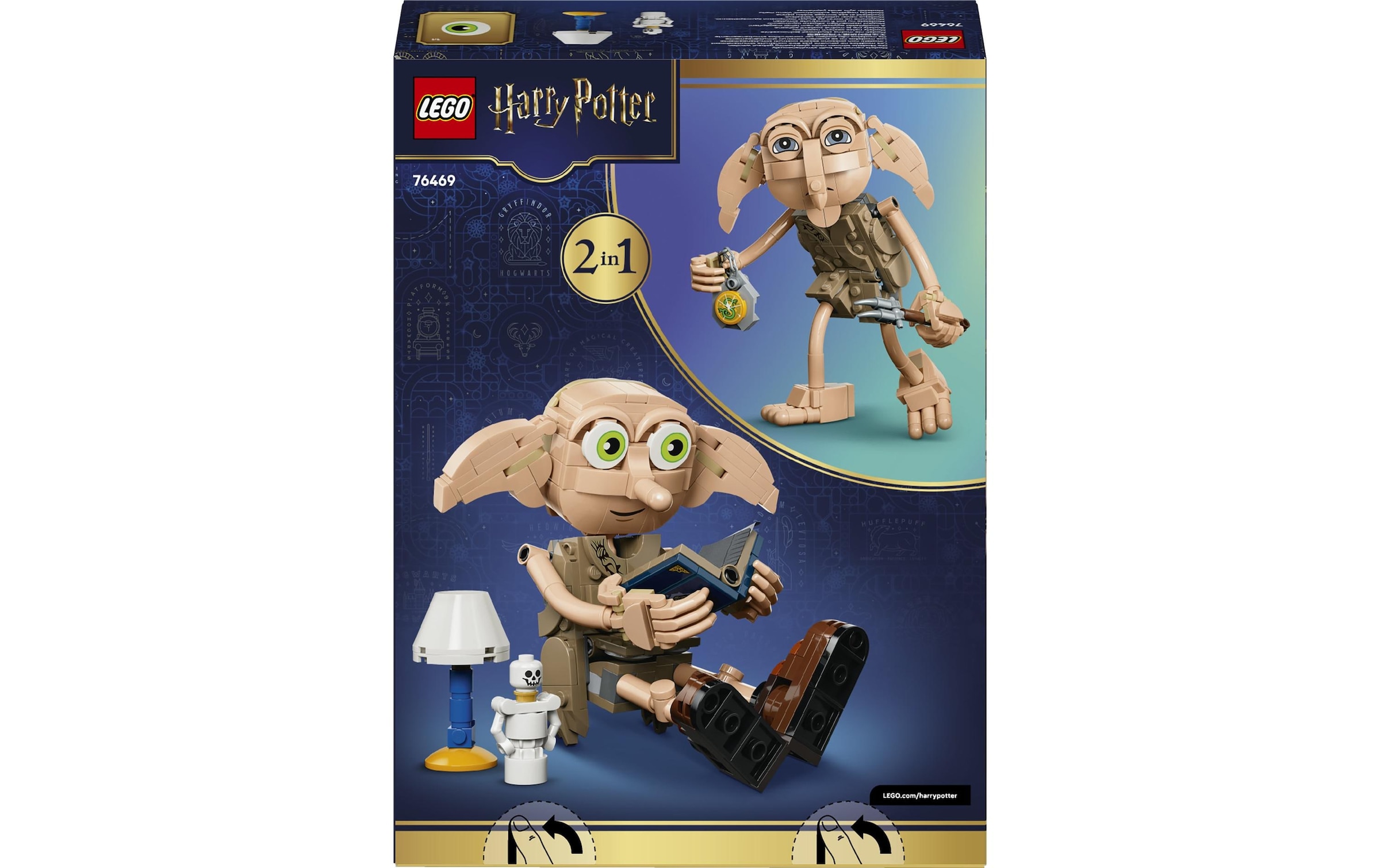 LEGO® Konstruktionsspielsteine »Dobby, der Freie Elf (76469), LEGO Harry Potter« Made in Europe