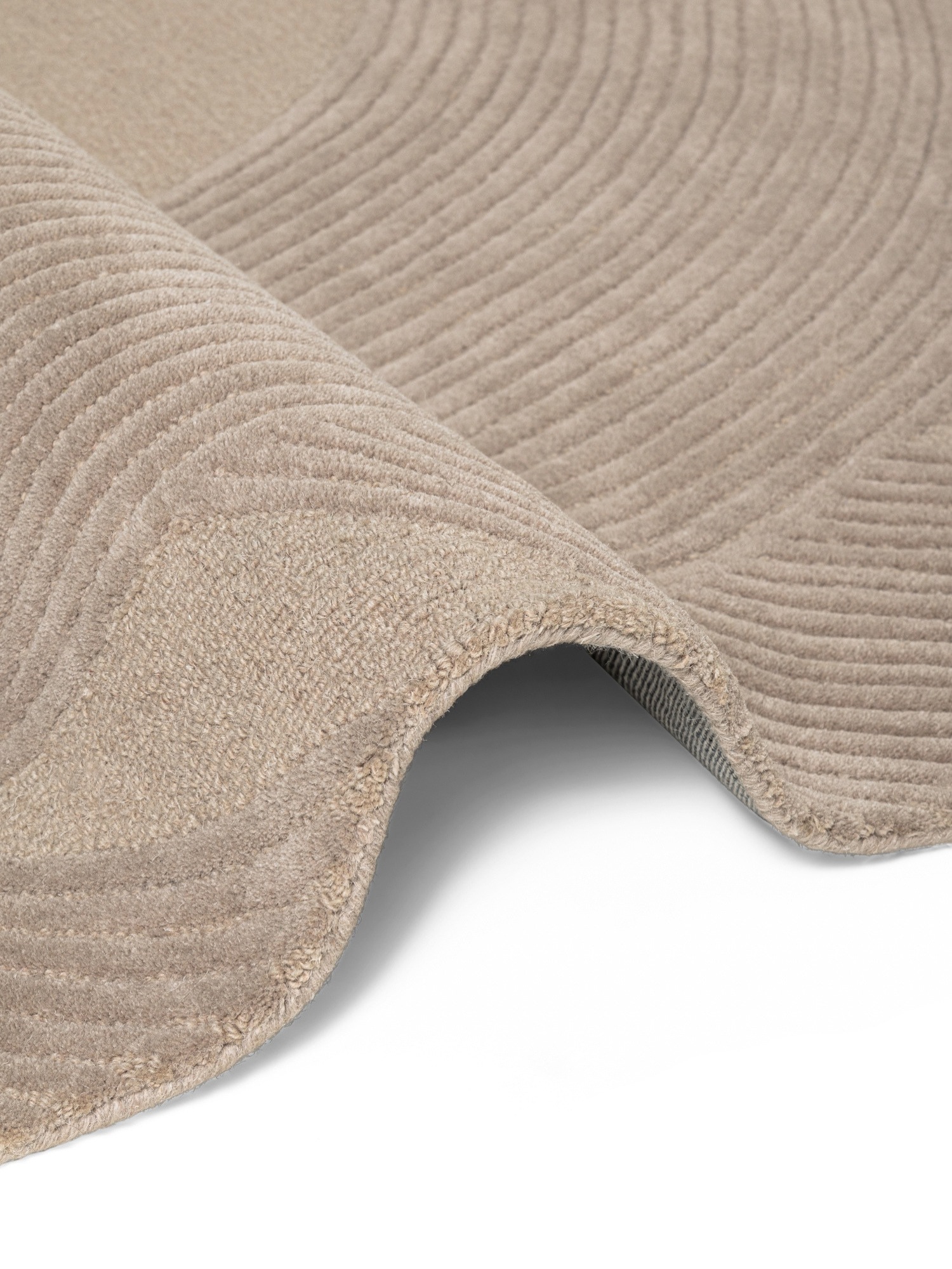 Ted Baker Tapis en laine »Wollteppich Victoria« Rectangulaire 18 mm Höhe tapis naturel laine, design relief, salon, chambre