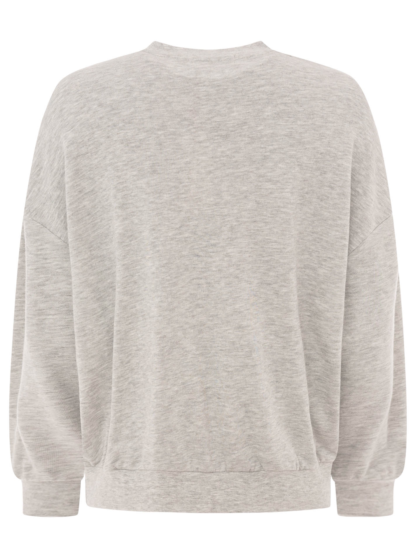 Zwillingsherz Sweat-shirt »"Feel Good Club"«, Rundhals, kleine Stickerei vorne
