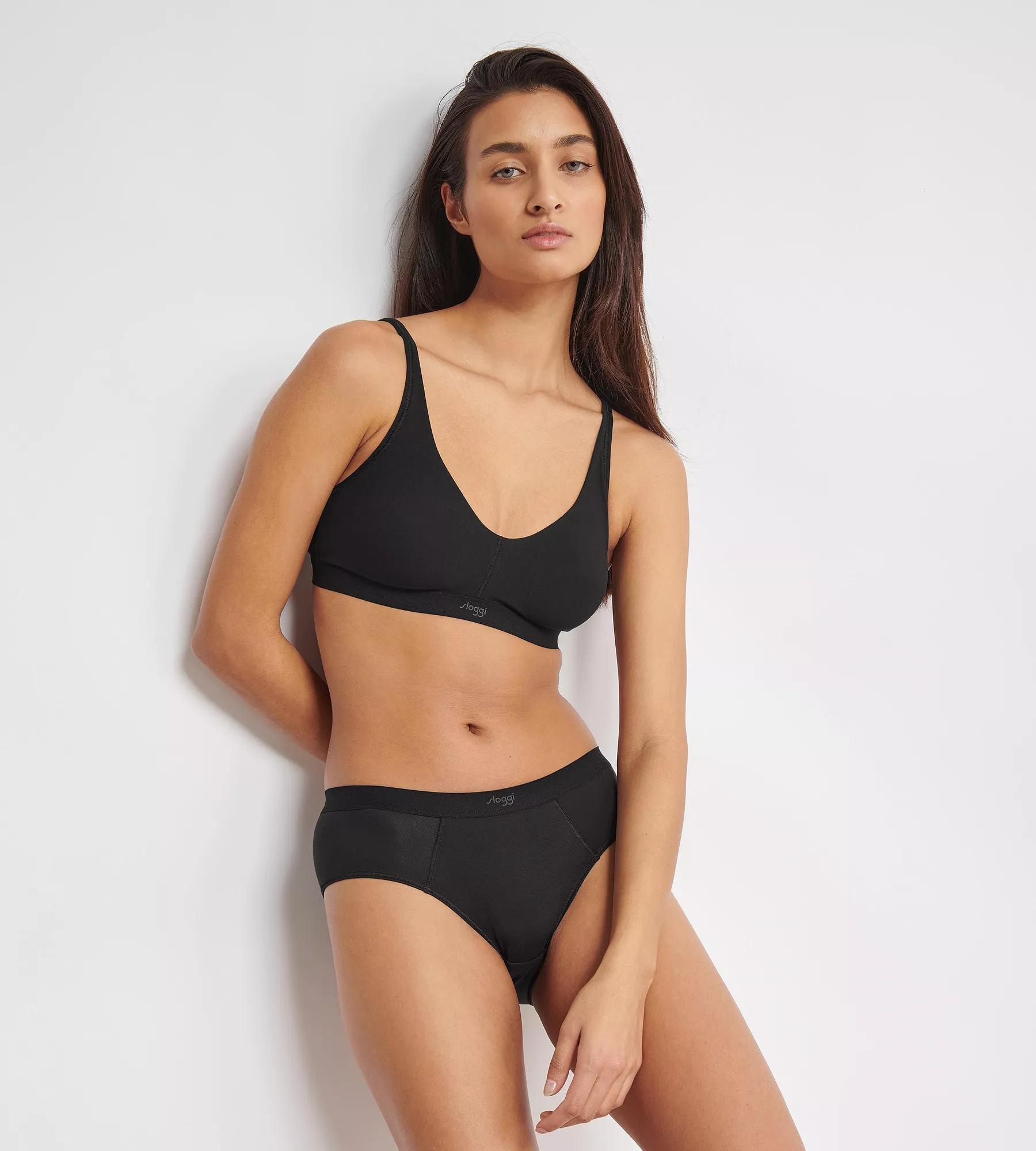 sloggi Soutien-gorge souple »EVER Ease« temperaturausgleichend, Baumwolle, atmungsaktiv