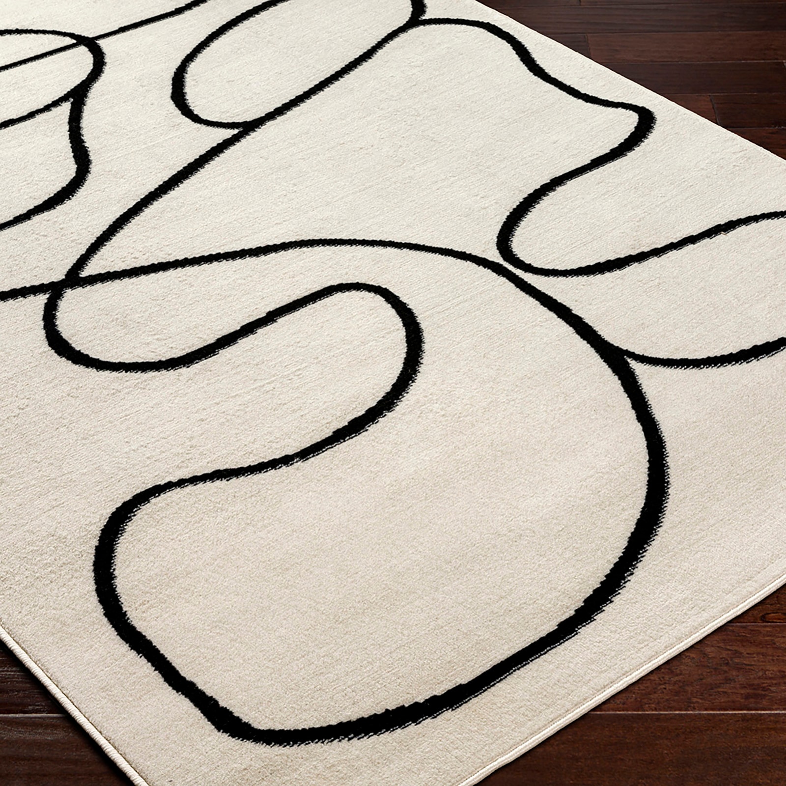 Livabliss Tapis »KANO« Rectangulaire 11 mm Höhe Skandinavischer Teppich, Kurzflor Boho-Wohnzimmerteppich, Läufer