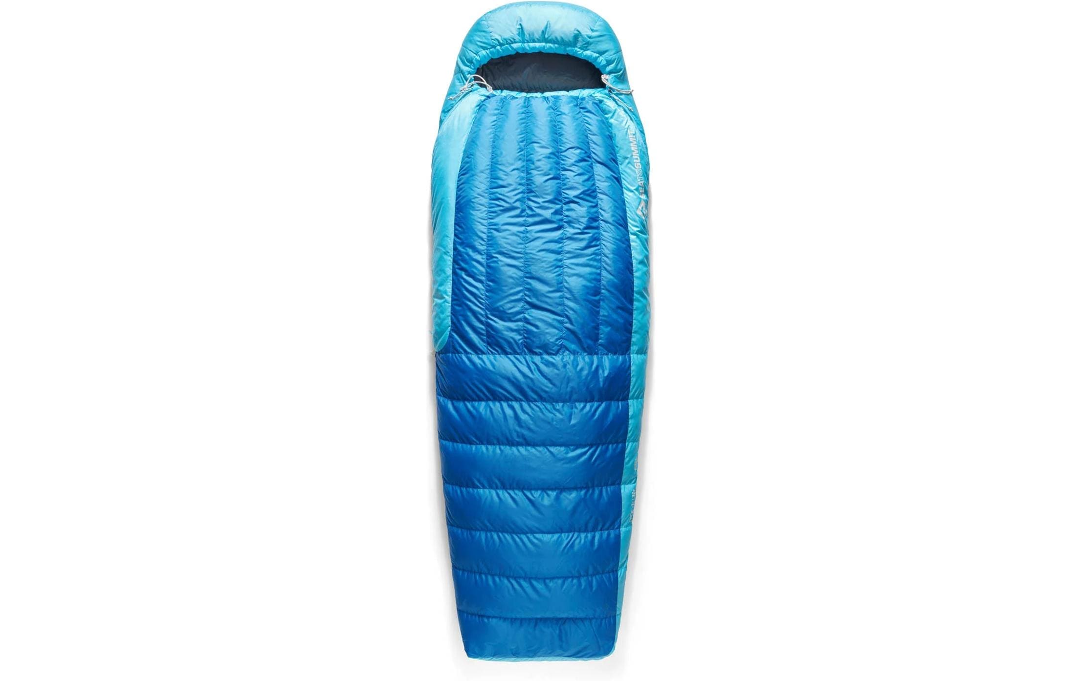 sea to summit Sac de couchage »1C/30F Down L Snorkel Blue« Leichter Daunenschlafsack mit hochwertiger Isolierung