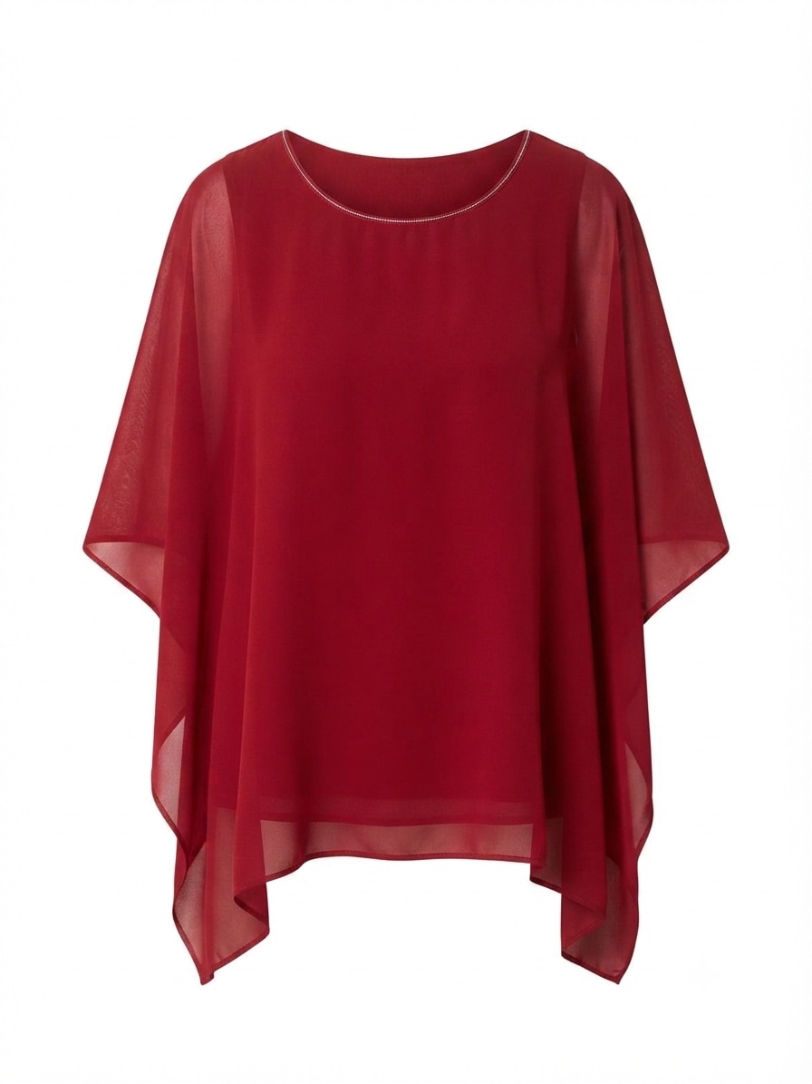 Seidel Moden Poncho chemisier blouse oversize style poncho - FABRIQUÉ EN ALLEMAGNE