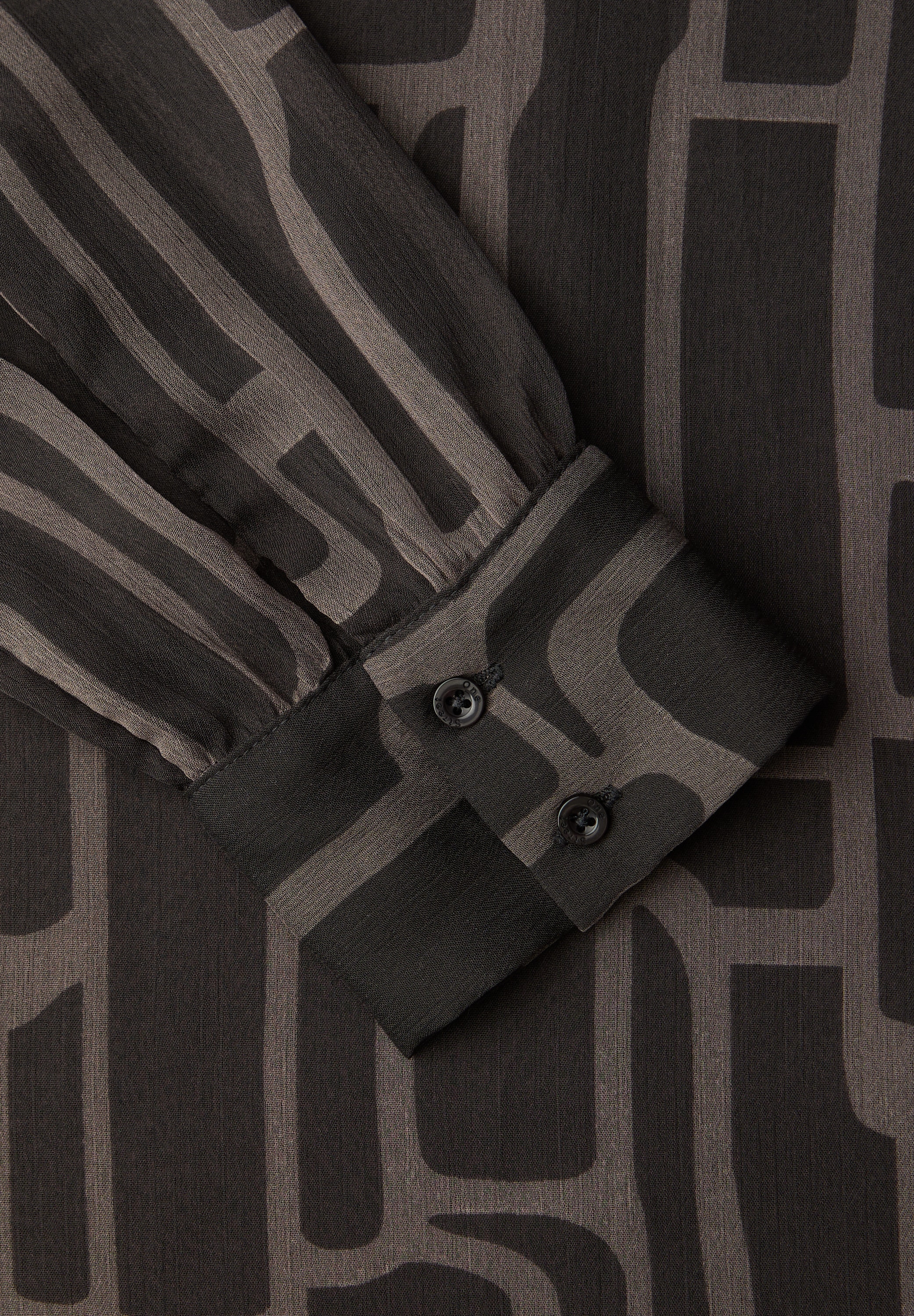 STREET ONE Blouse à manches longues mit grafischem Muster