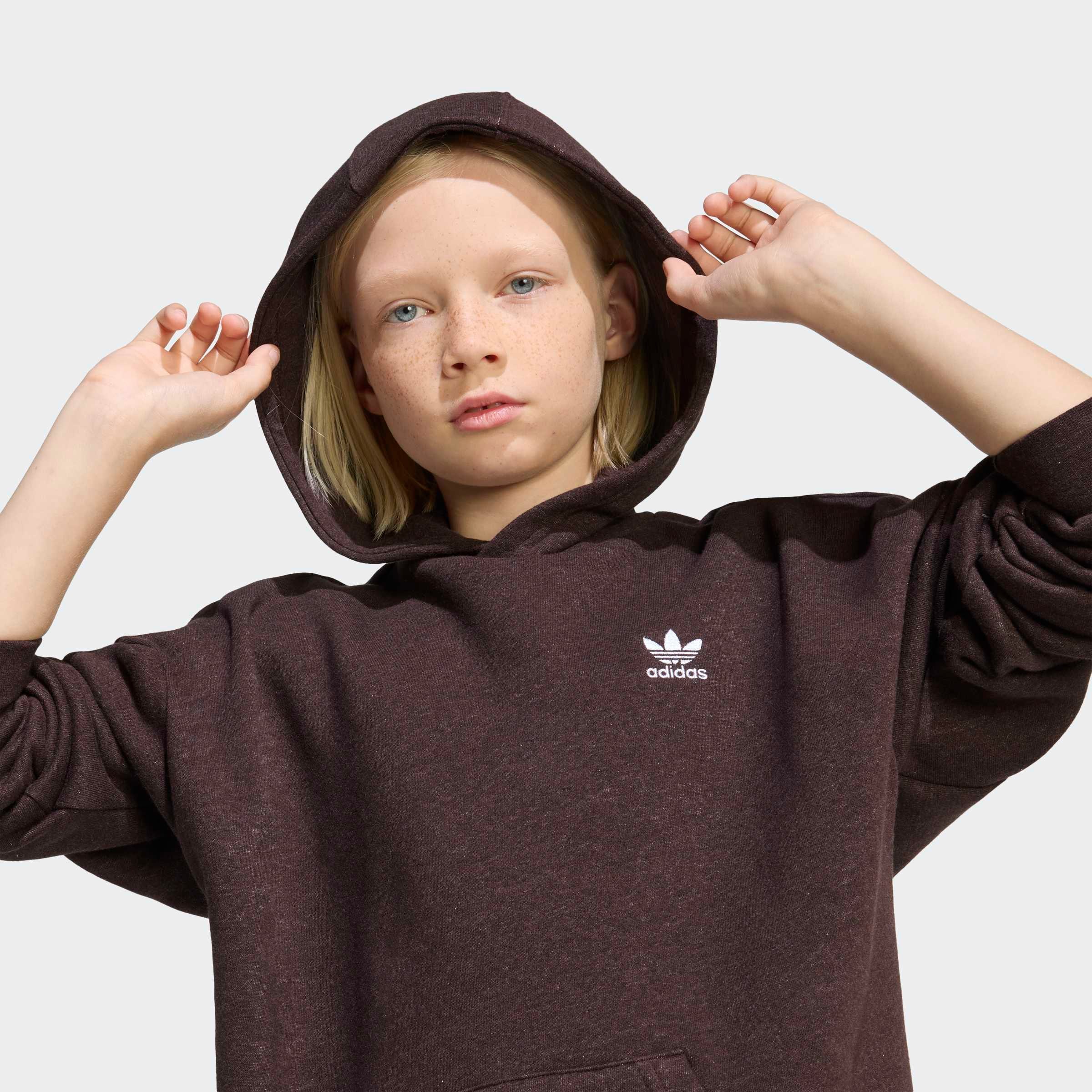 adidas Originals Sweat à capuche »KIDS FLEECE-HOODIE, LOCKER GESCHNITTEN«
