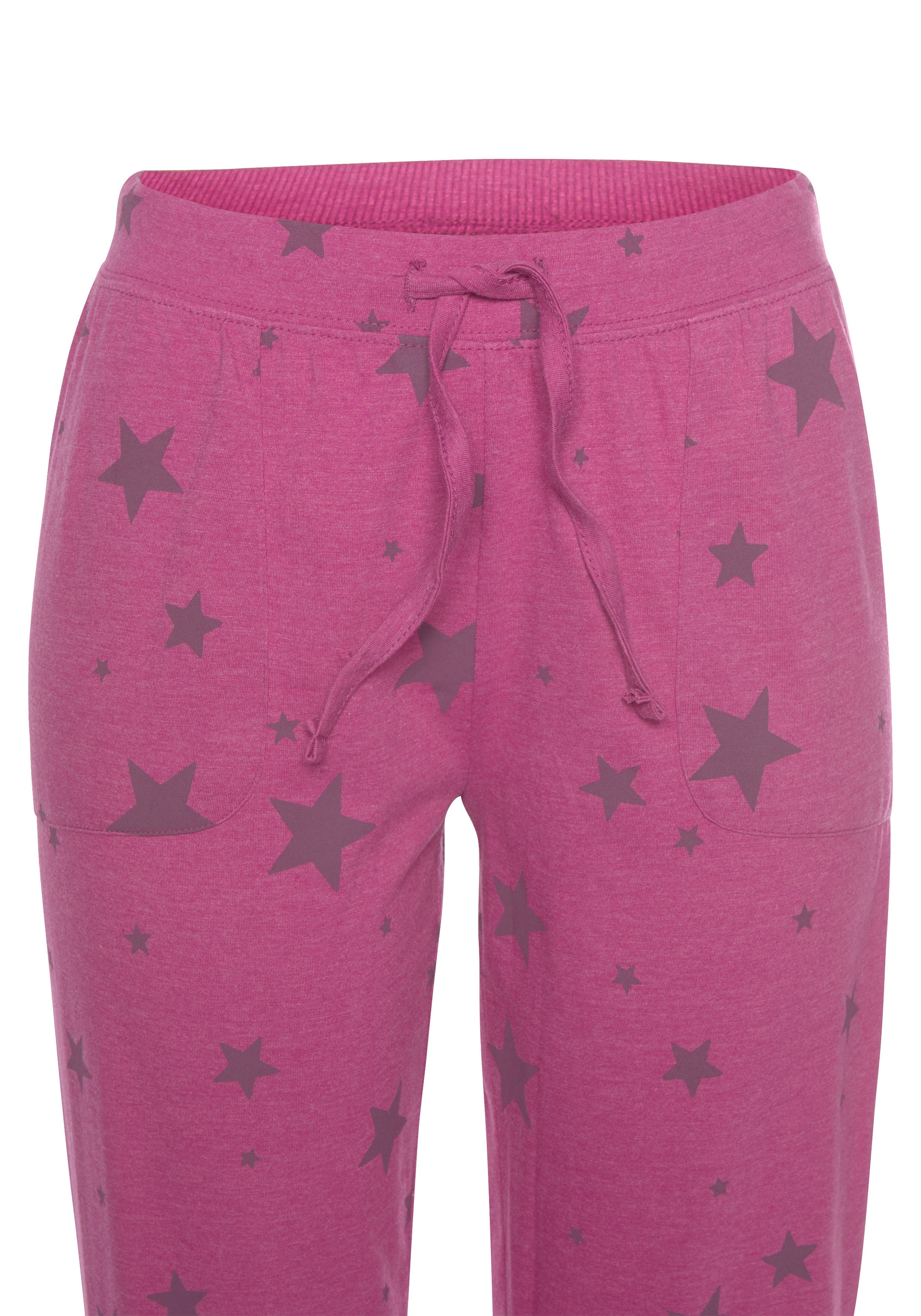Vivance Dreams Pyjama 2-teilig, 2 tlg. mit Sternedruck